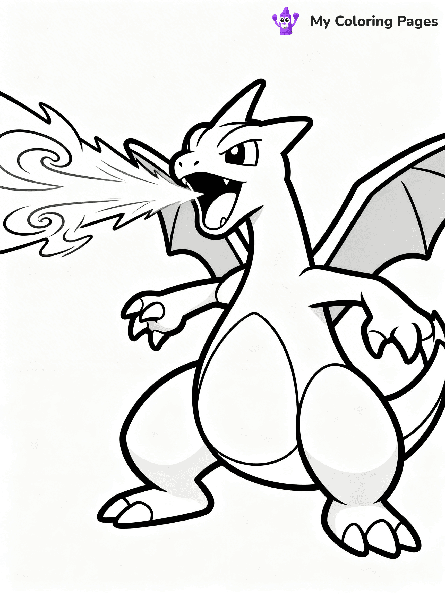 Rayquaza Coloring Pages - 25