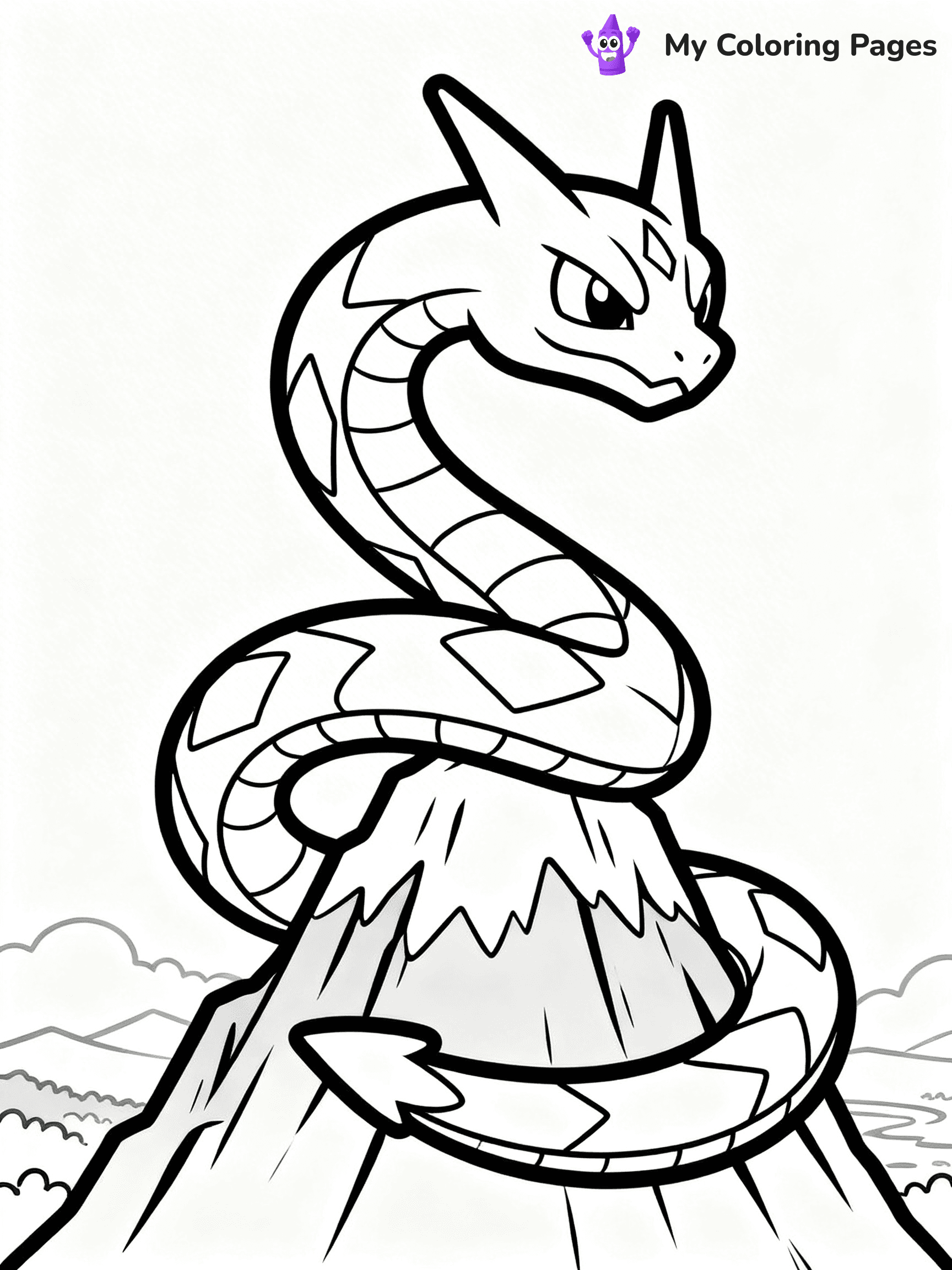 Rayquaza Coloring Pages - 10
