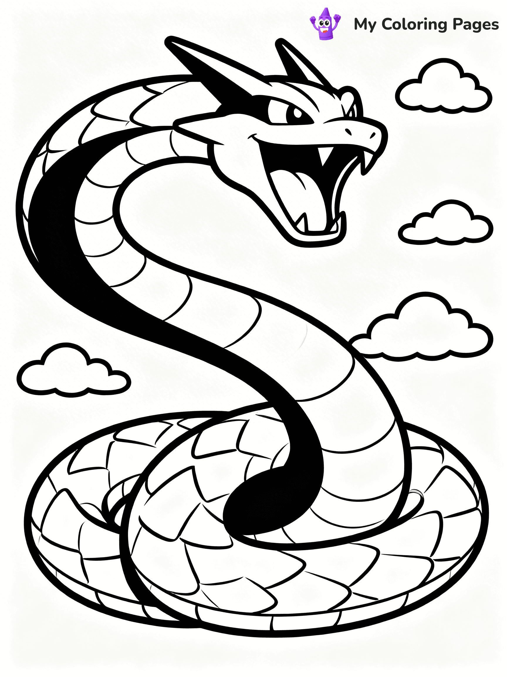 Rayquaza Coloring Pages - 6