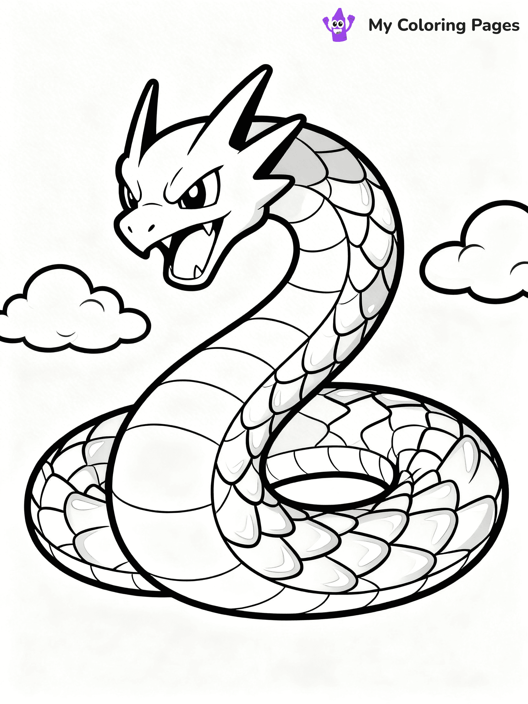 Rayquaza Coloring Pages - 5