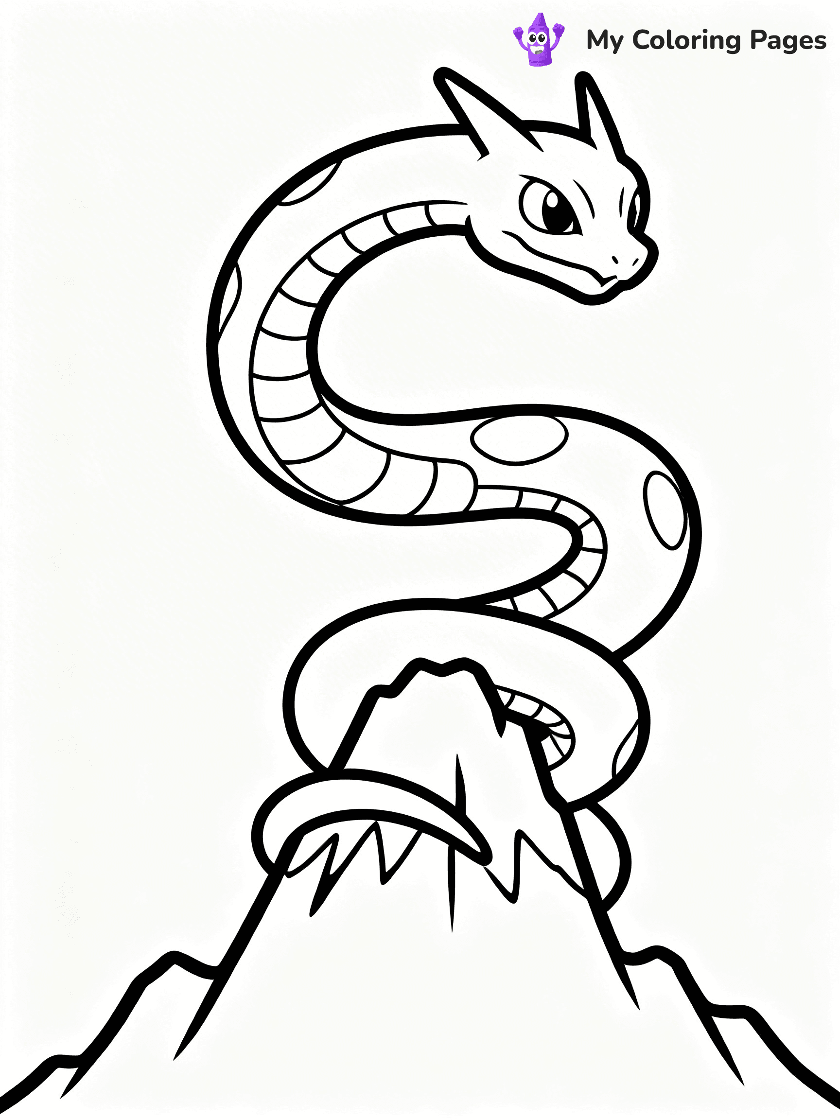 Rayquaza Coloring Pages - 4
