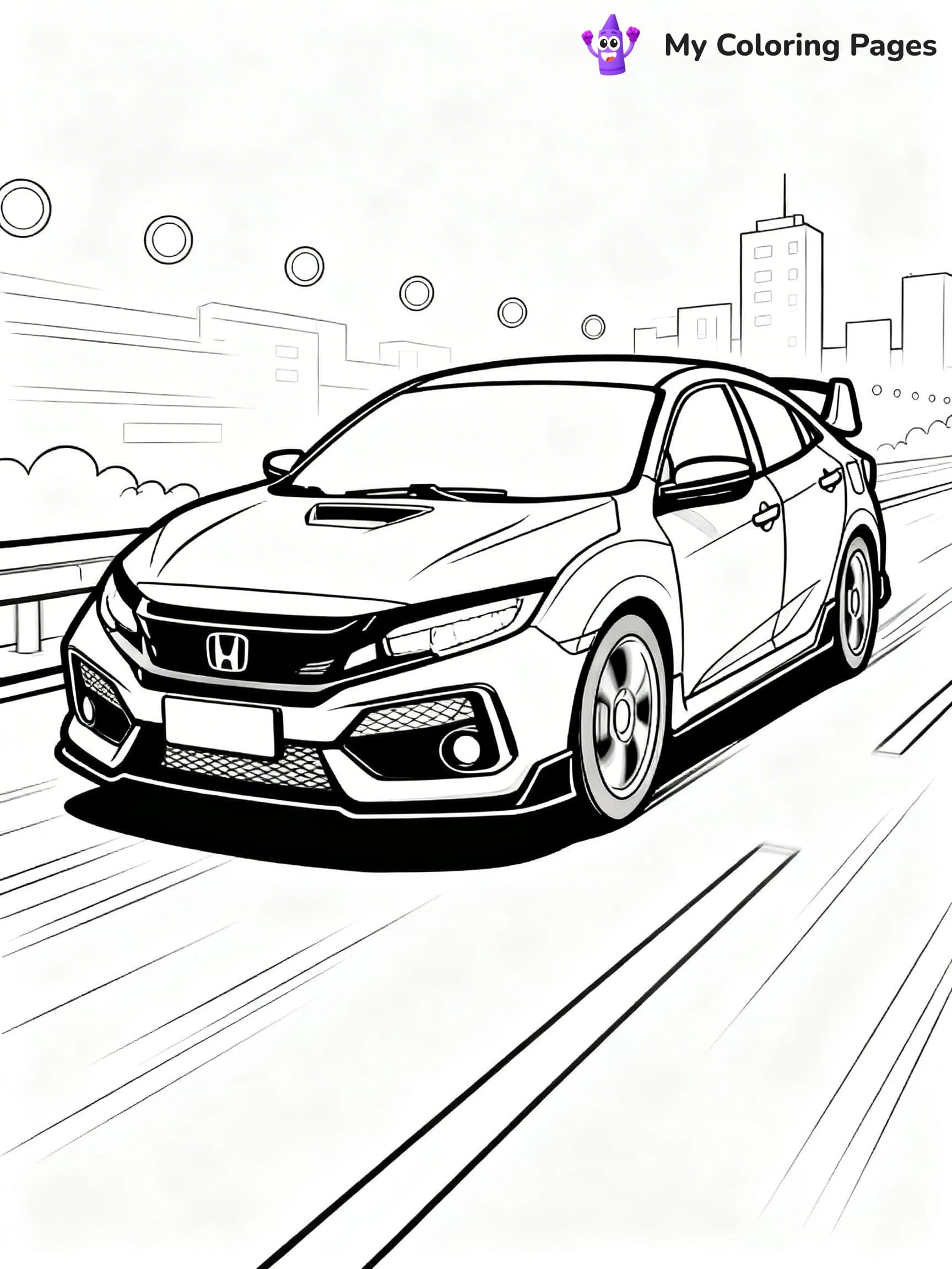 Sports Car Coloring Pages - 24
