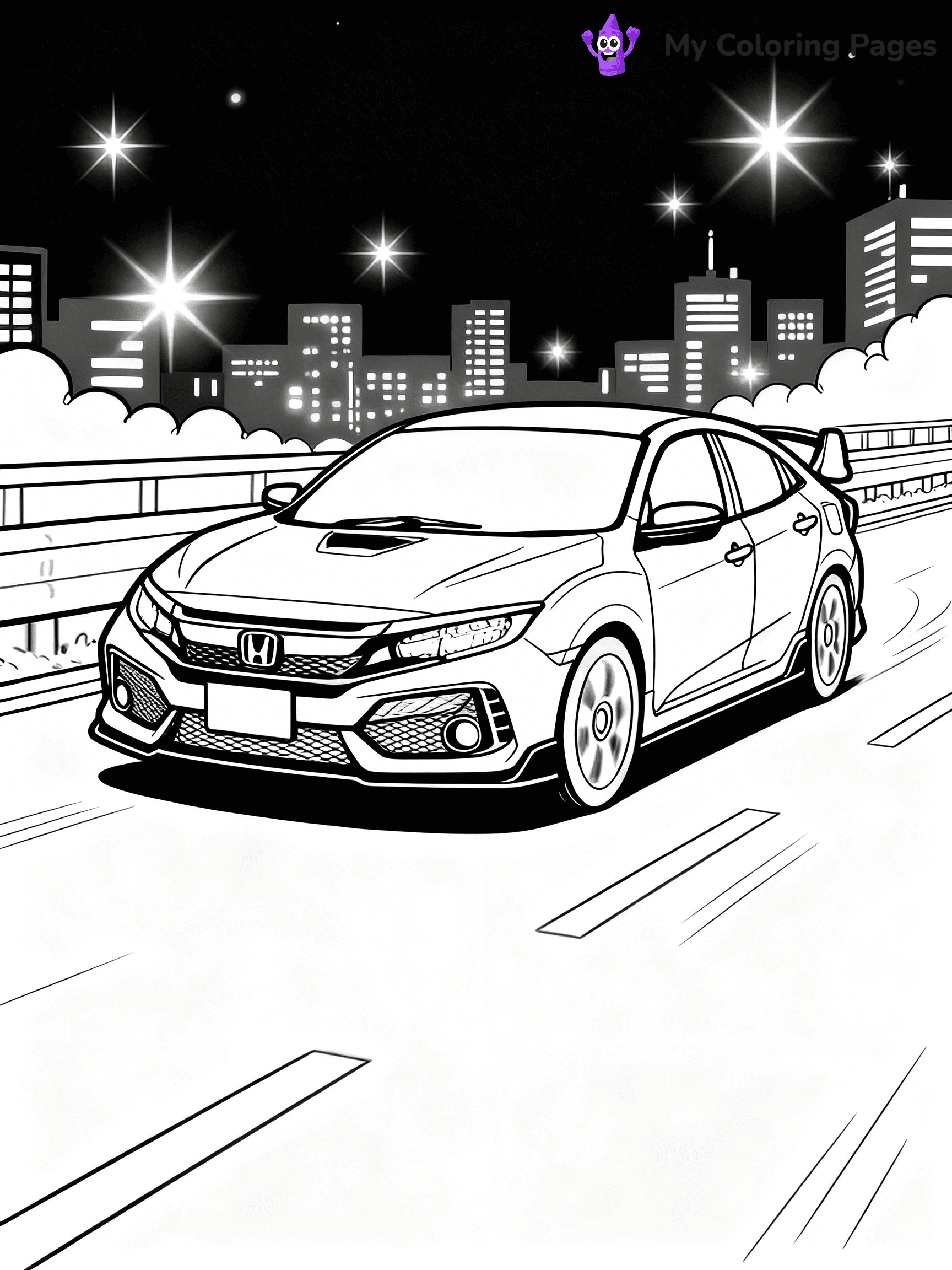 Sports Car Coloring Pages - 24