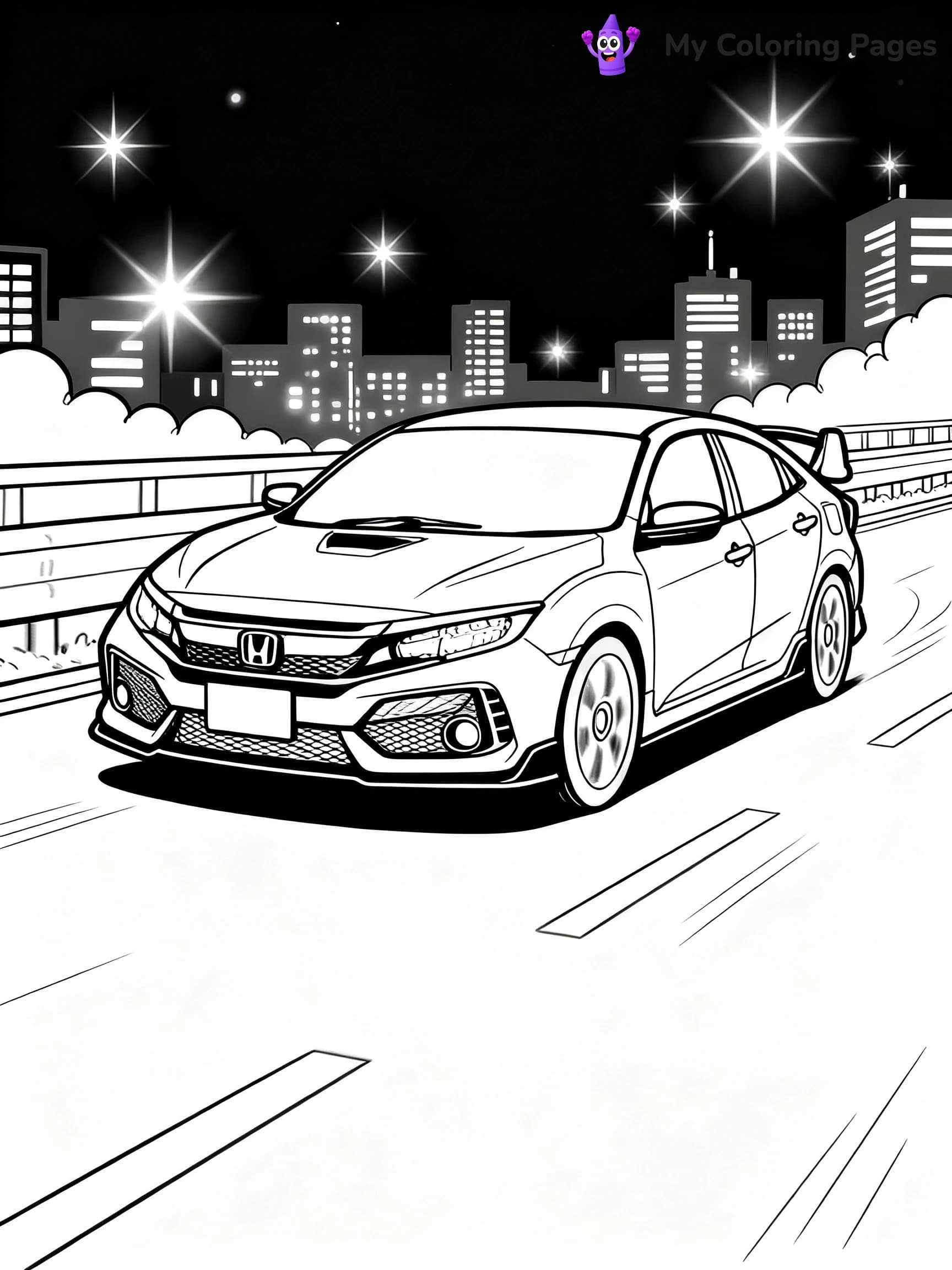 Sports Car Coloring Pages - 23