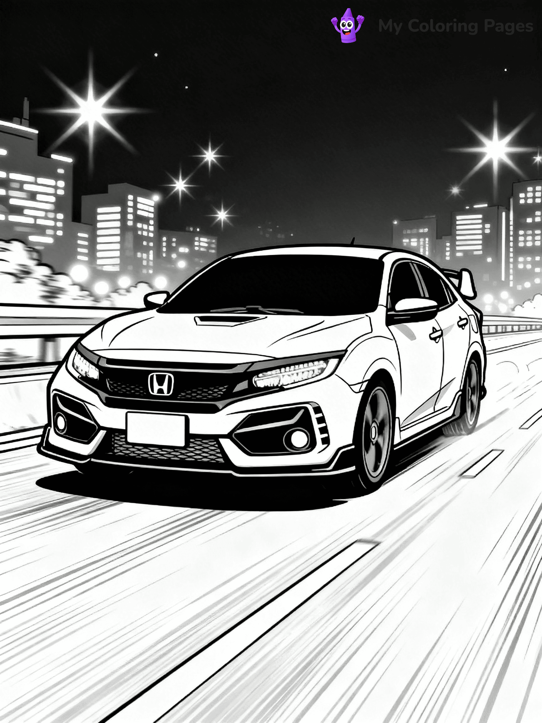 Sports Car Coloring Pages - 22