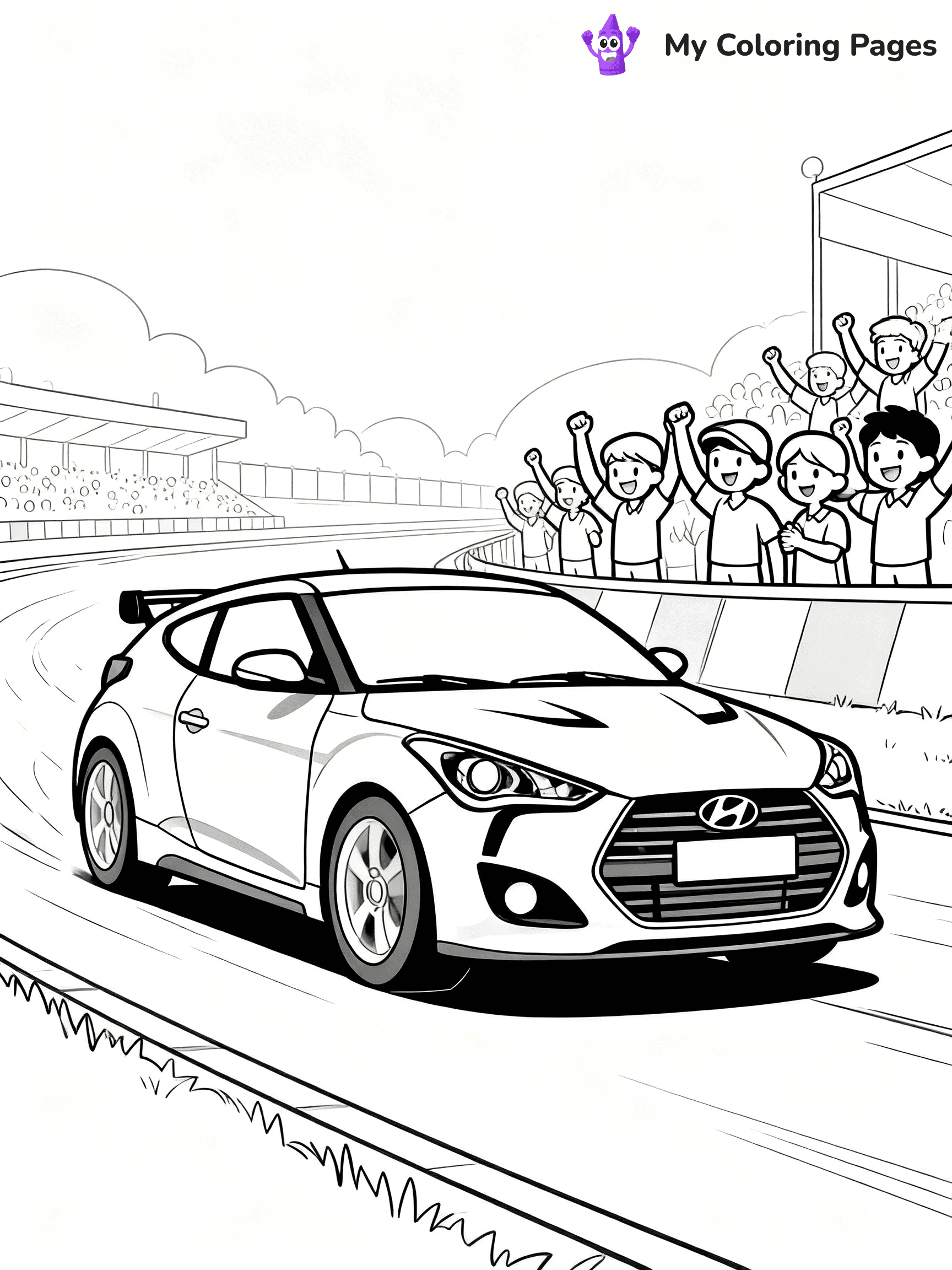 Sports Car Coloring Pages - 14