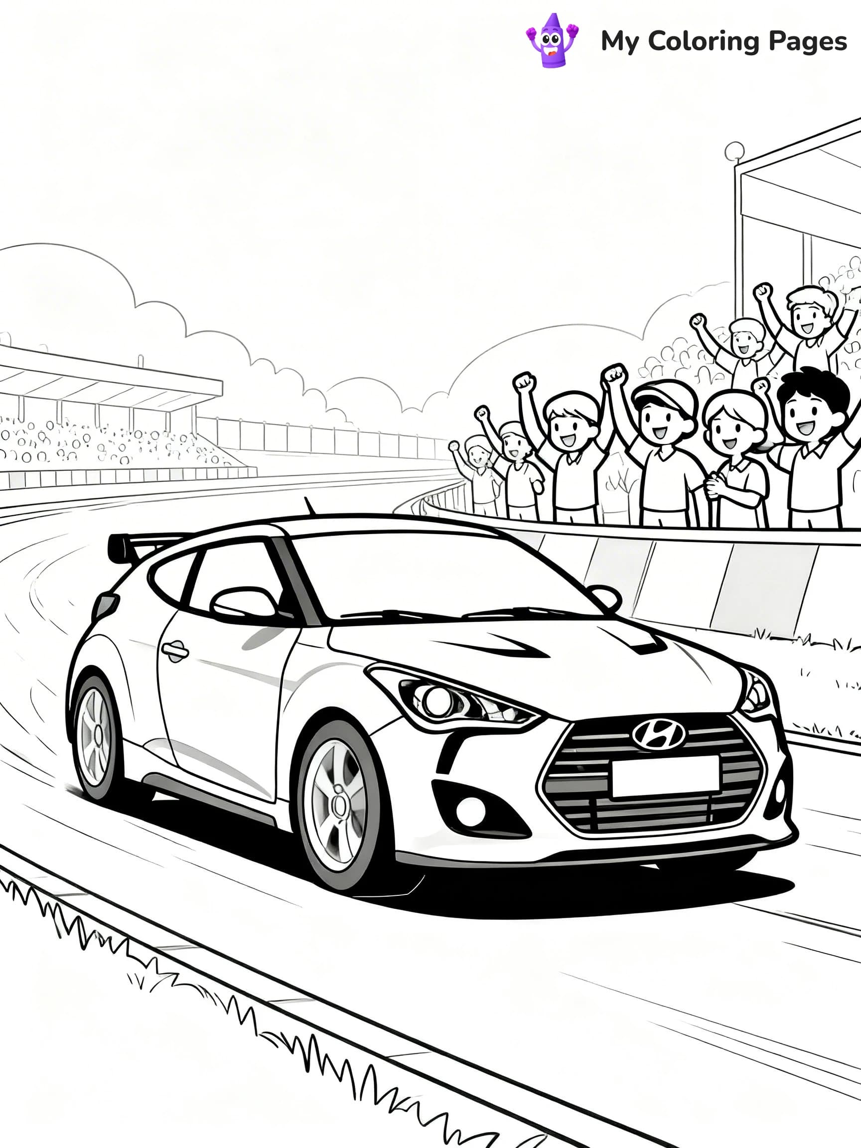 Sports Car Coloring Pages - 13