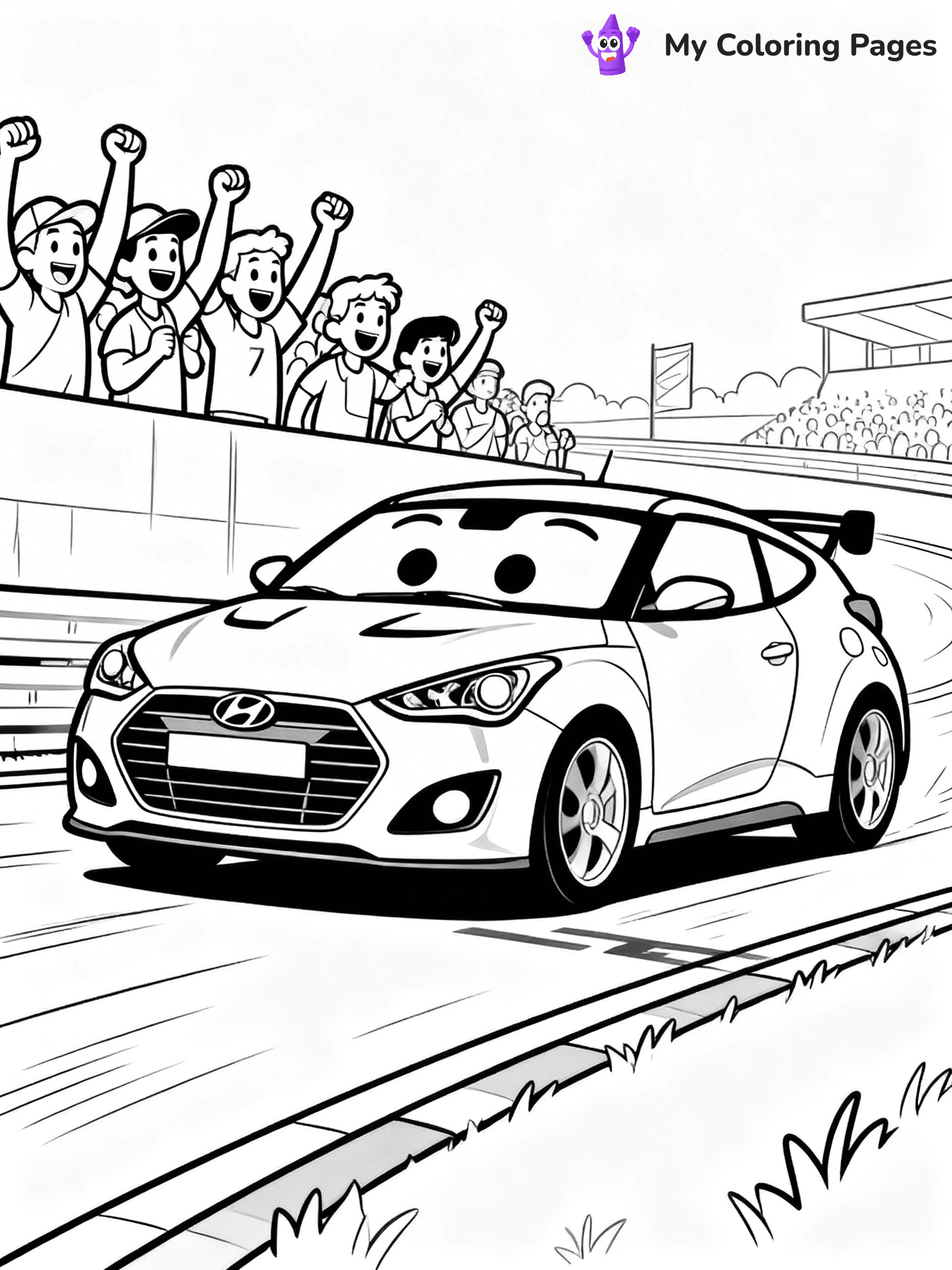 Sports Car Coloring Pages - 13