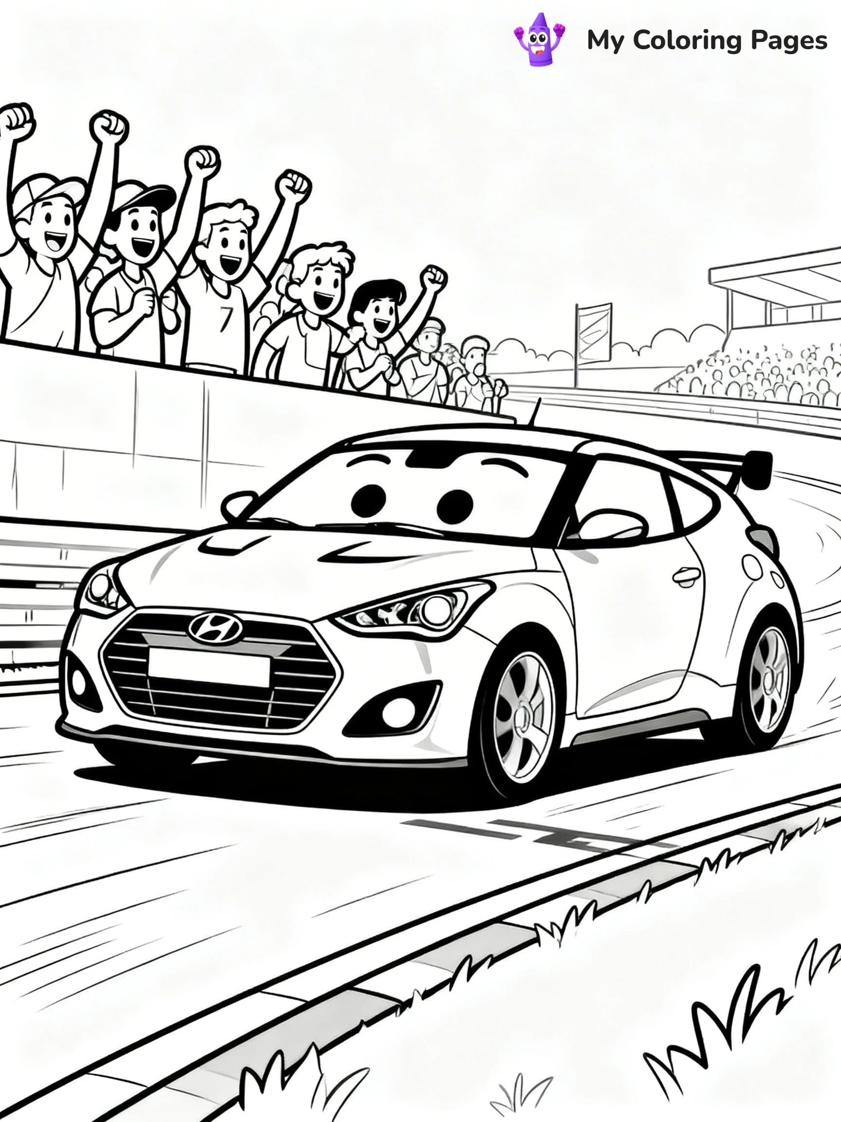 Sports Car Coloring Pages - 12
