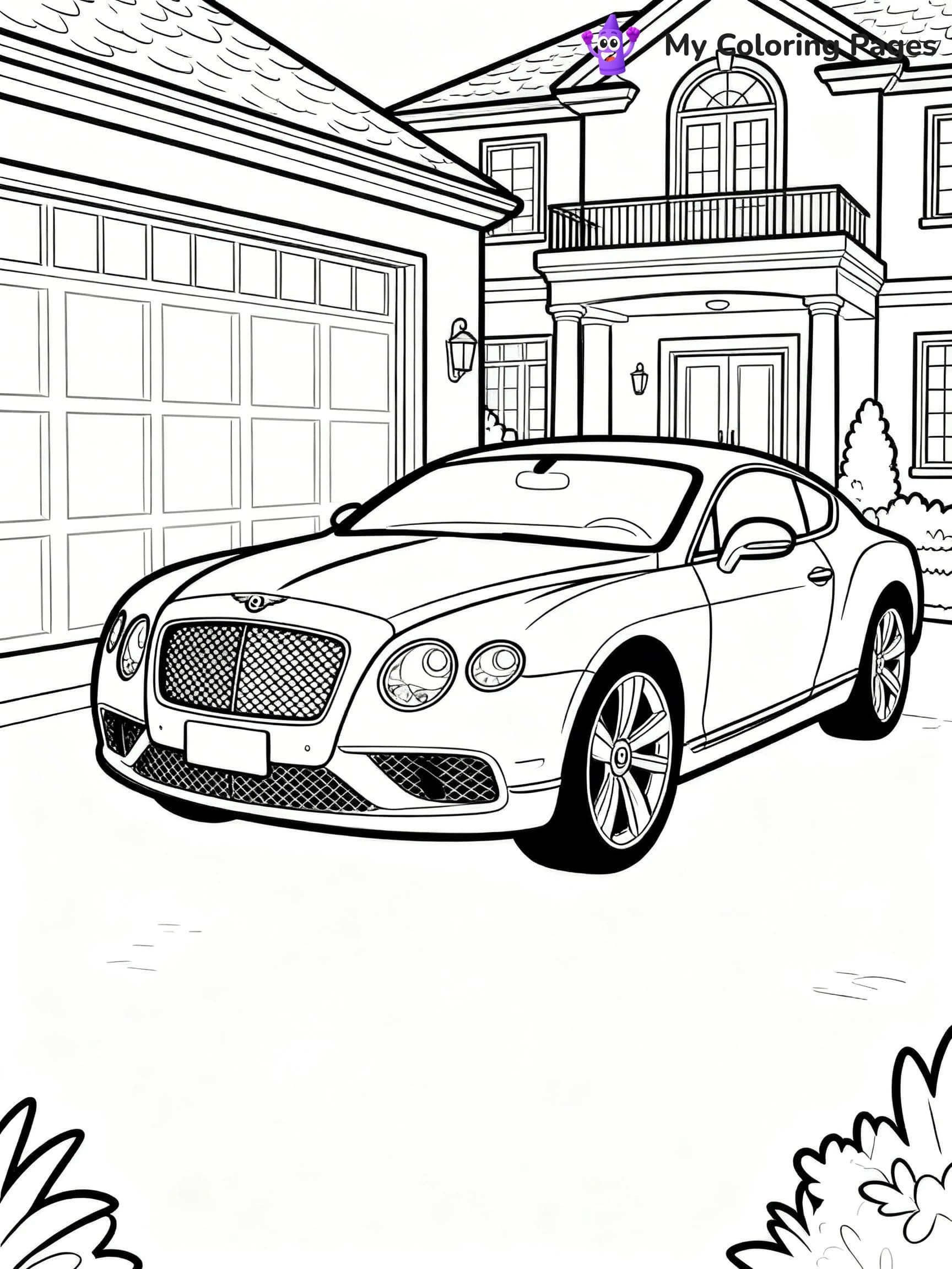 Sports Car Coloring Pages - 3