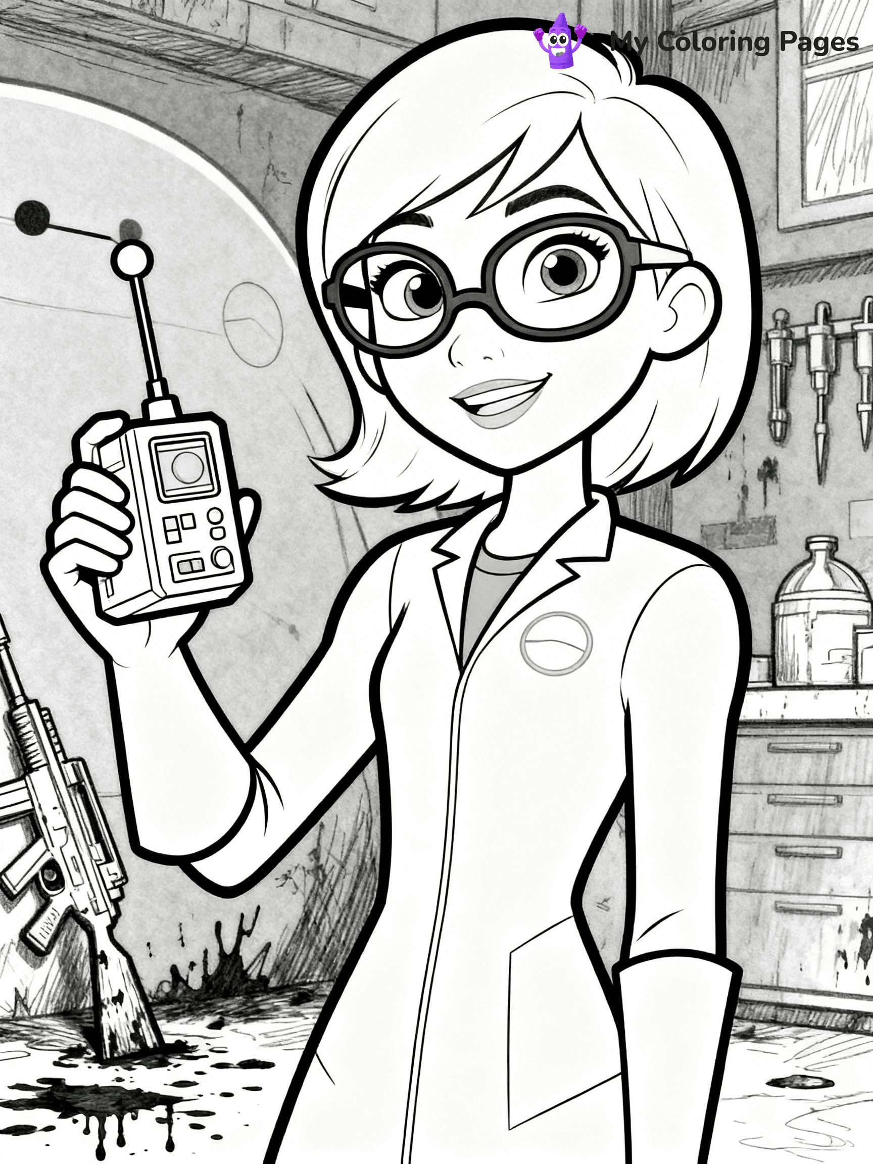 Big Hero 6 Coloring Pages - 27