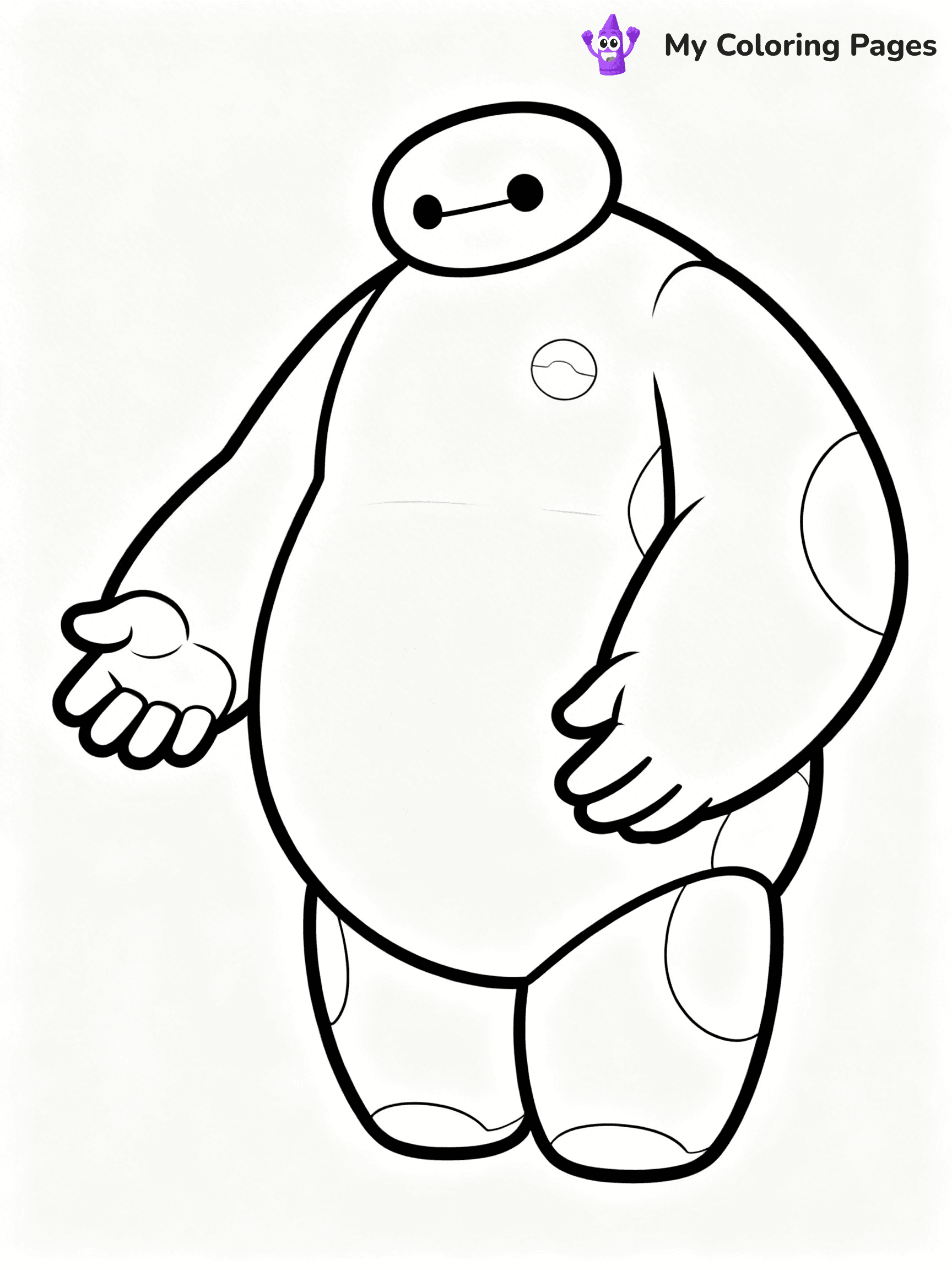 Big Hero 6 Coloring Pages - 24