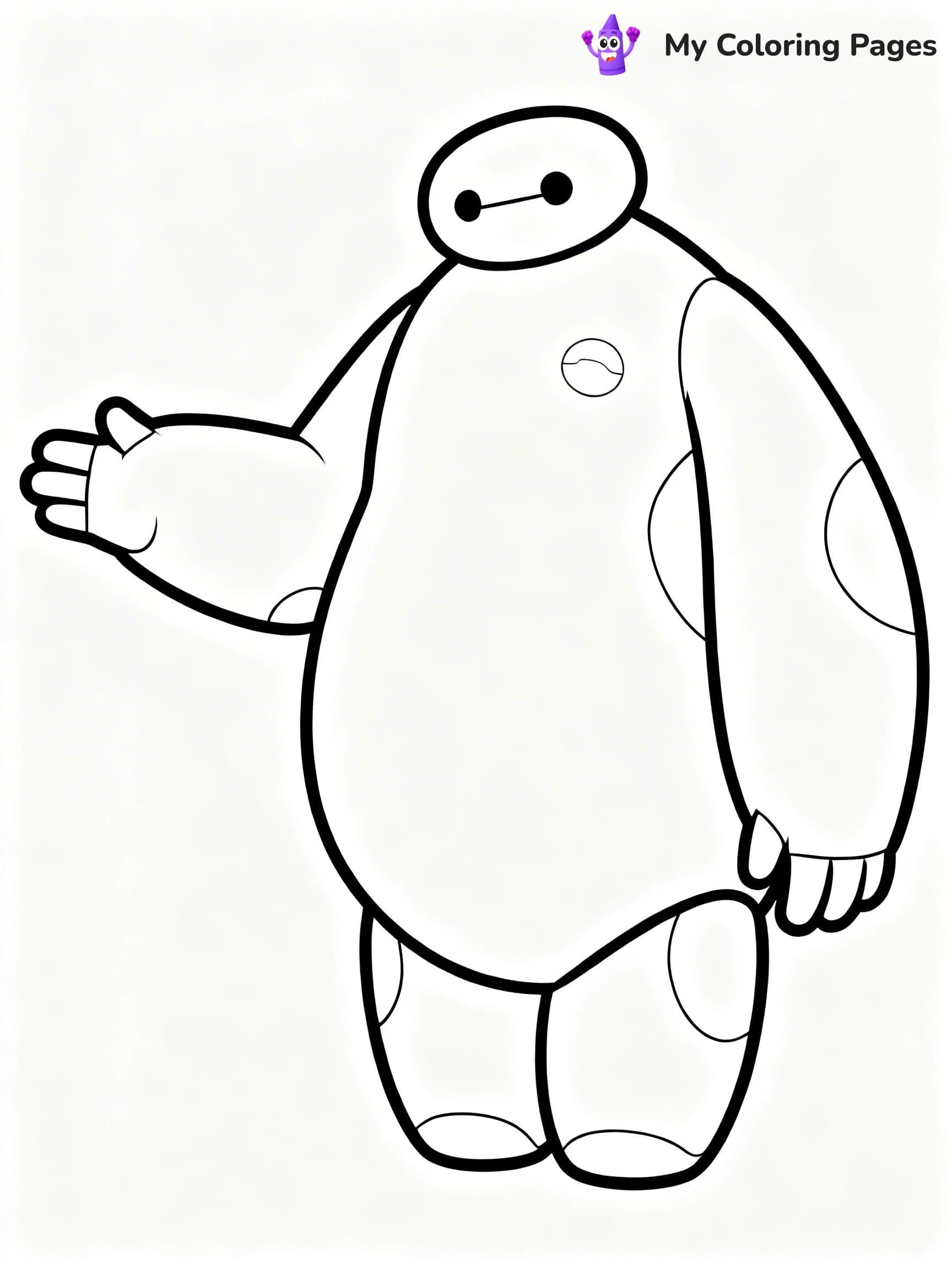 Big Hero 6 Coloring Pages - 23