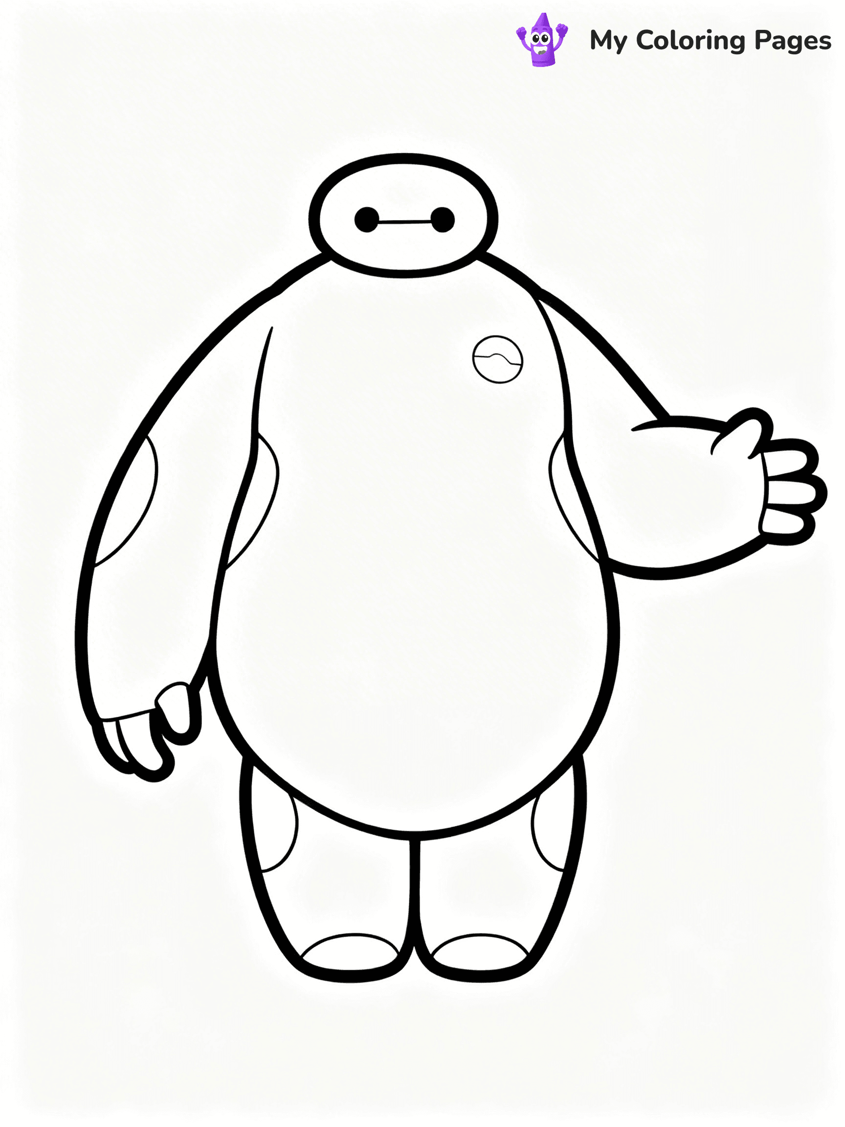 Big Hero 6 Coloring Pages - 22