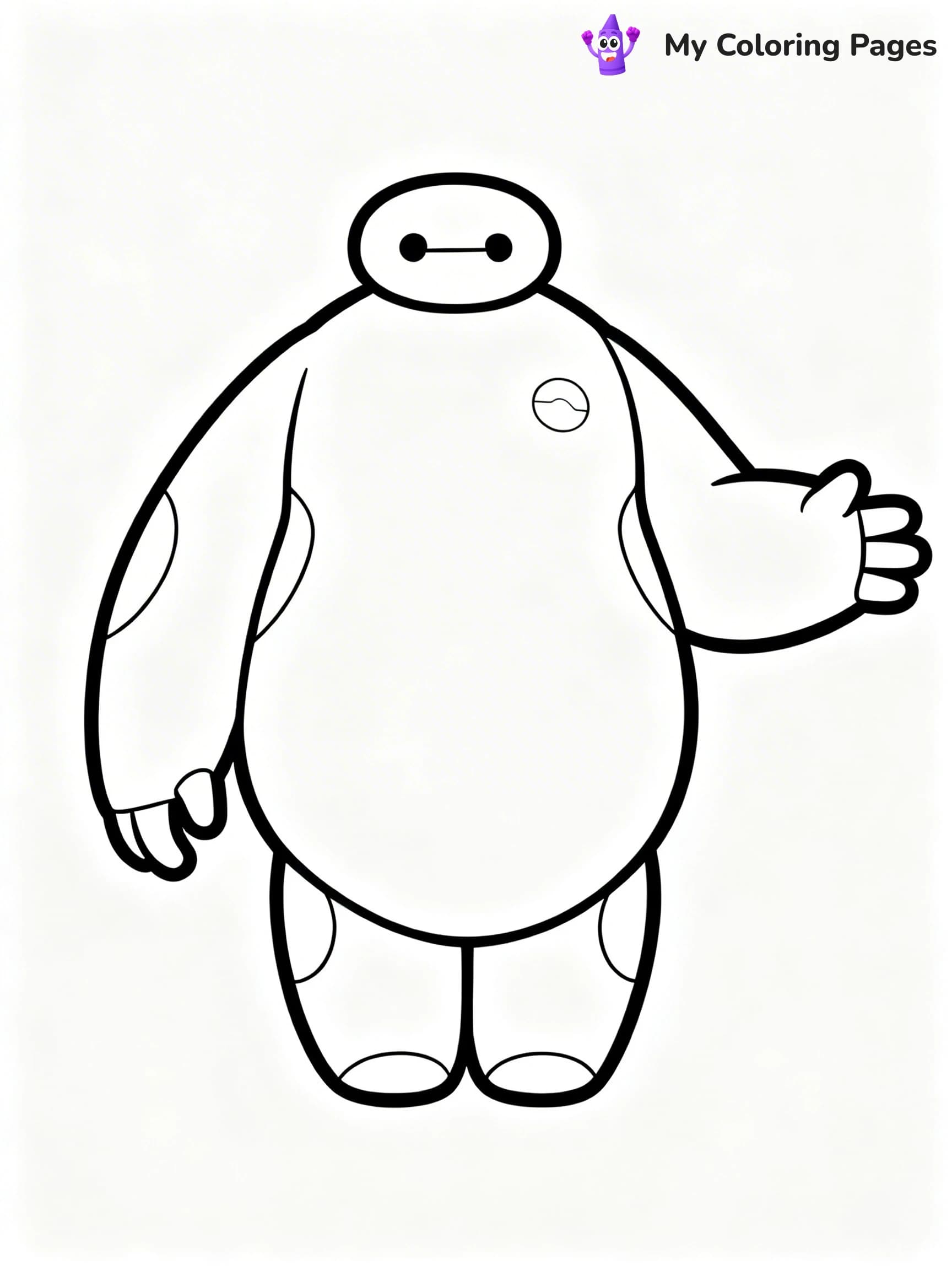 Big Hero 6 Coloring Pages - 22