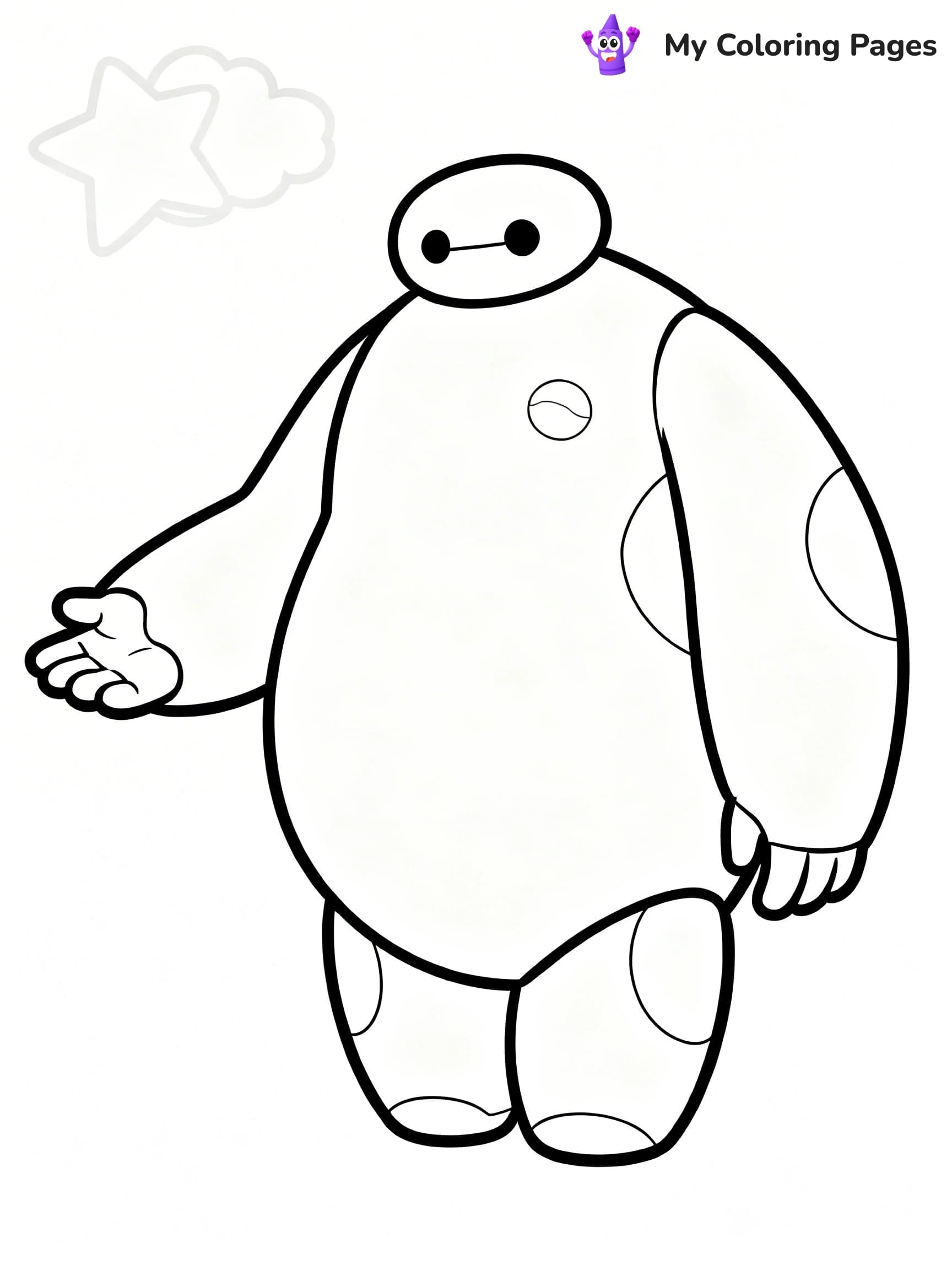 Big Hero 6 Coloring Pages - 21
