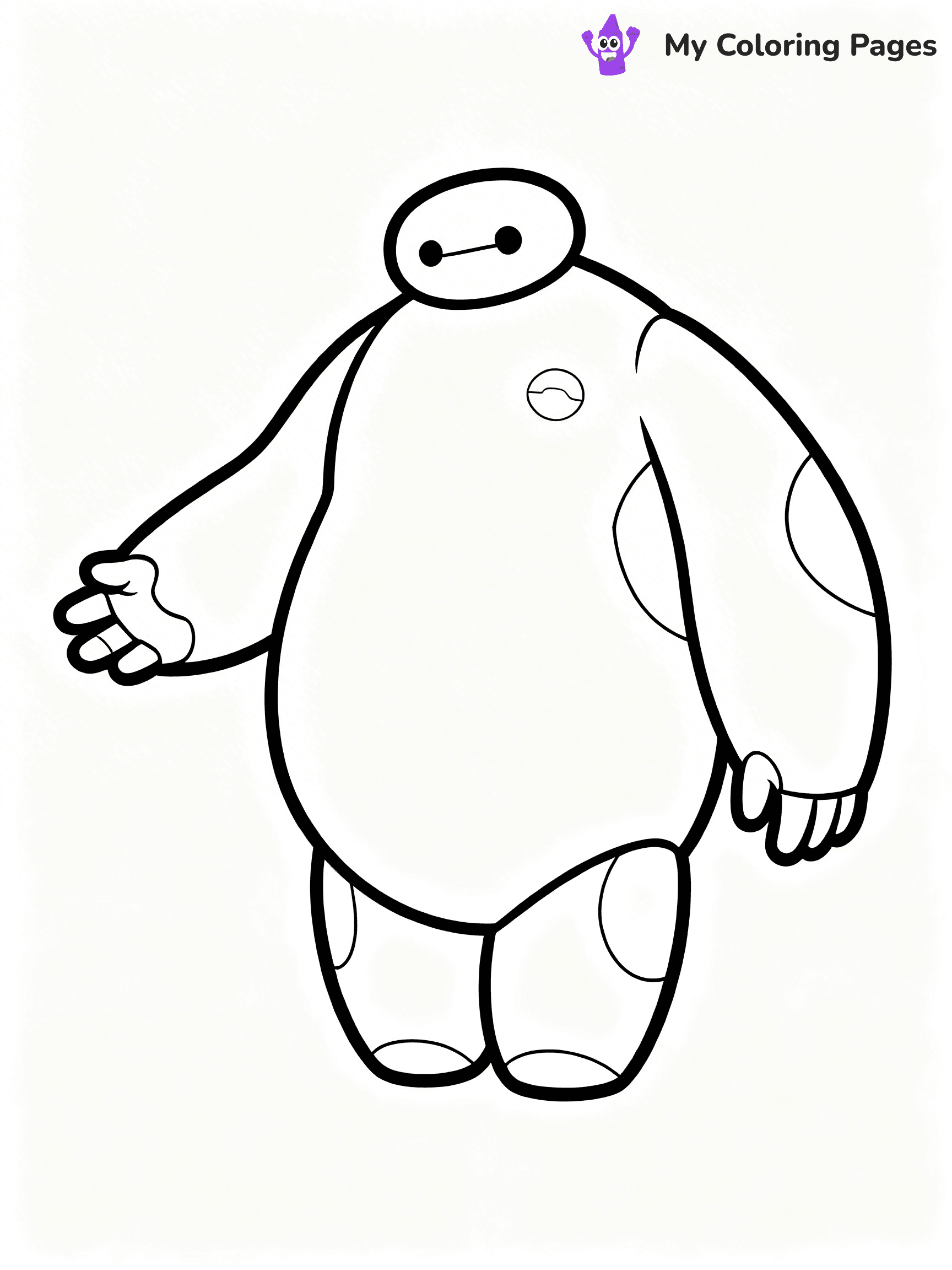 Big Hero 6 Coloring Pages - 20