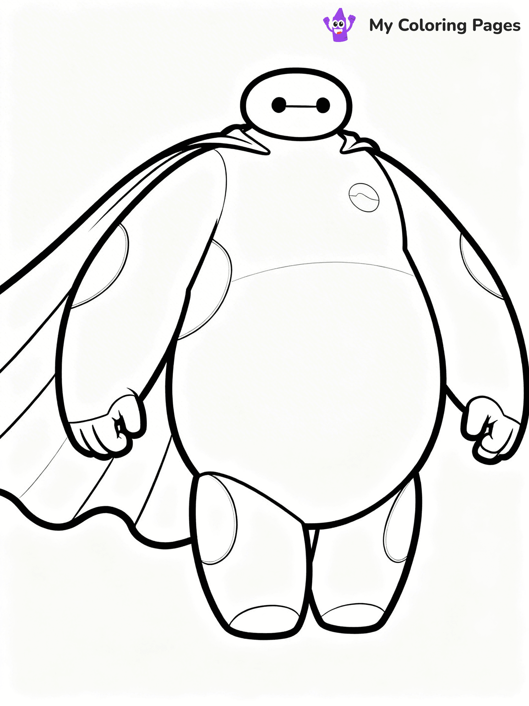 Big Hero 6 Coloring Pages - 13