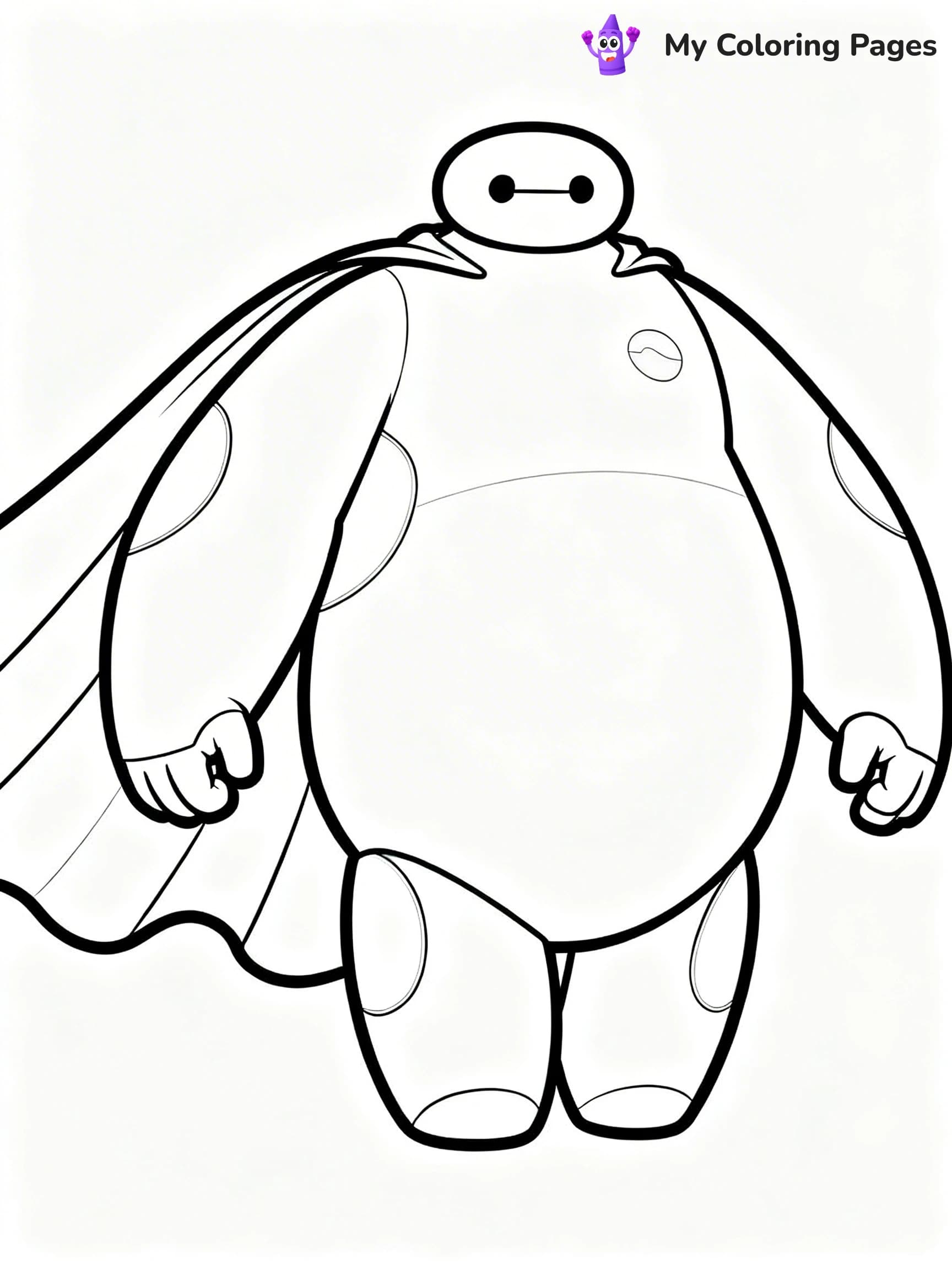 Big Hero 6 Coloring Pages - 13