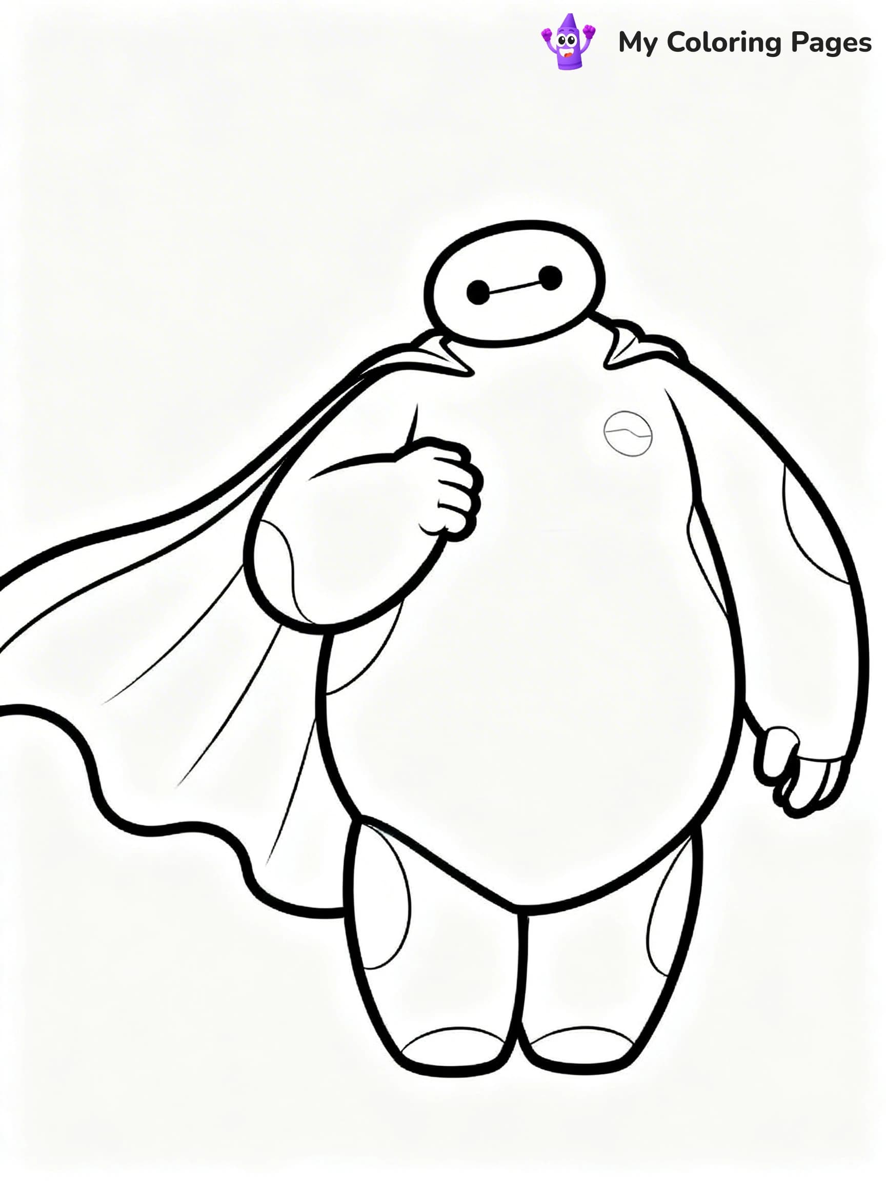 Big Hero 6 Coloring Pages - 11