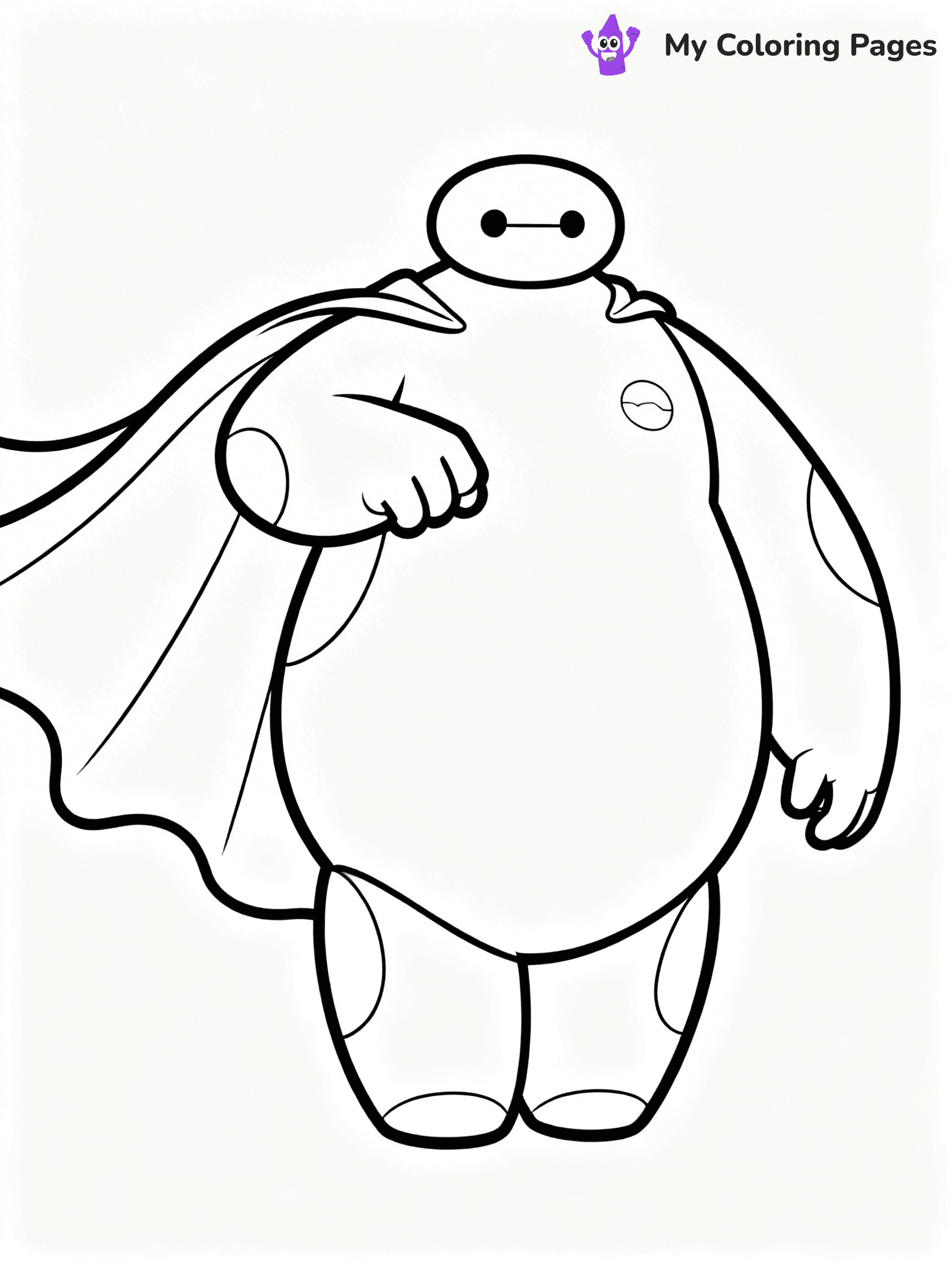 Big Hero 6 Coloring Pages - 10