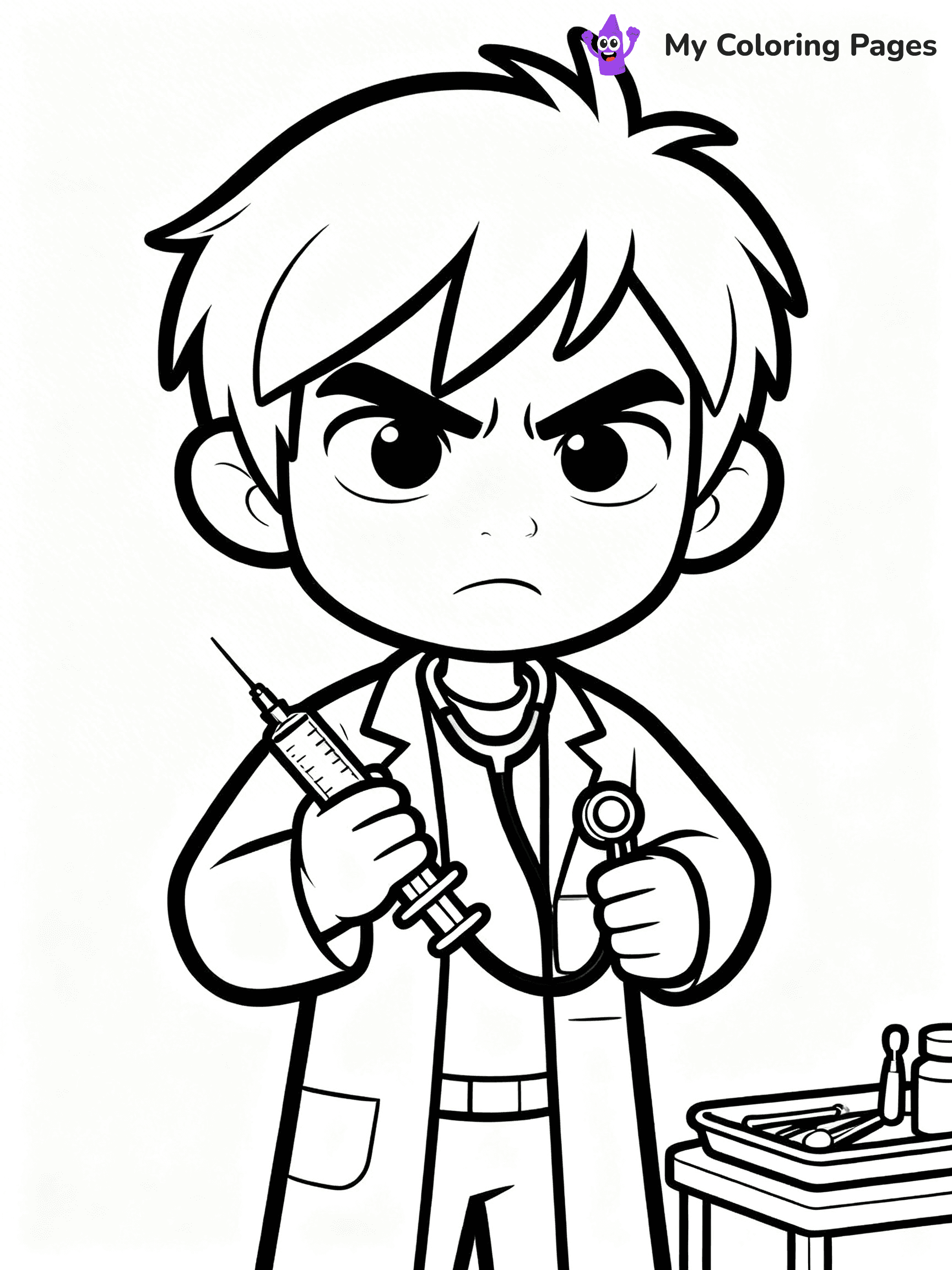 Big Hero 6 Coloring Pages - 7