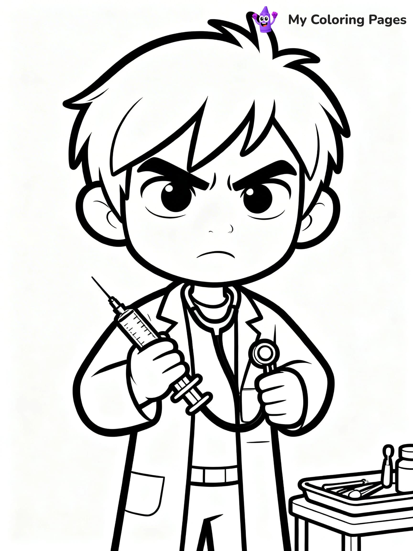 Big Hero 6 Coloring Pages - 7