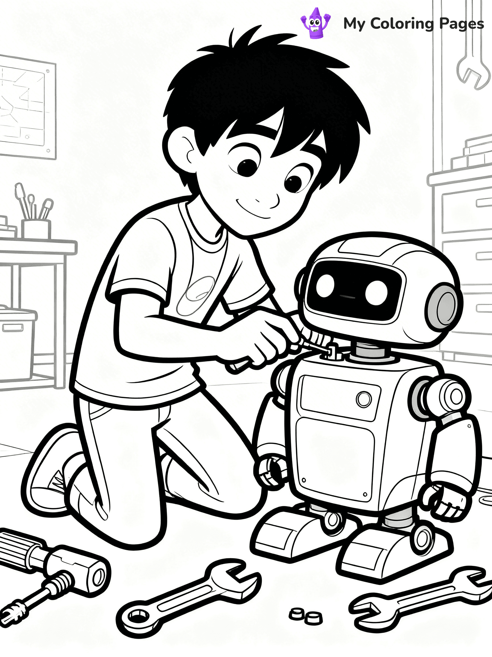 Big Hero 6 Coloring Pages - 6
