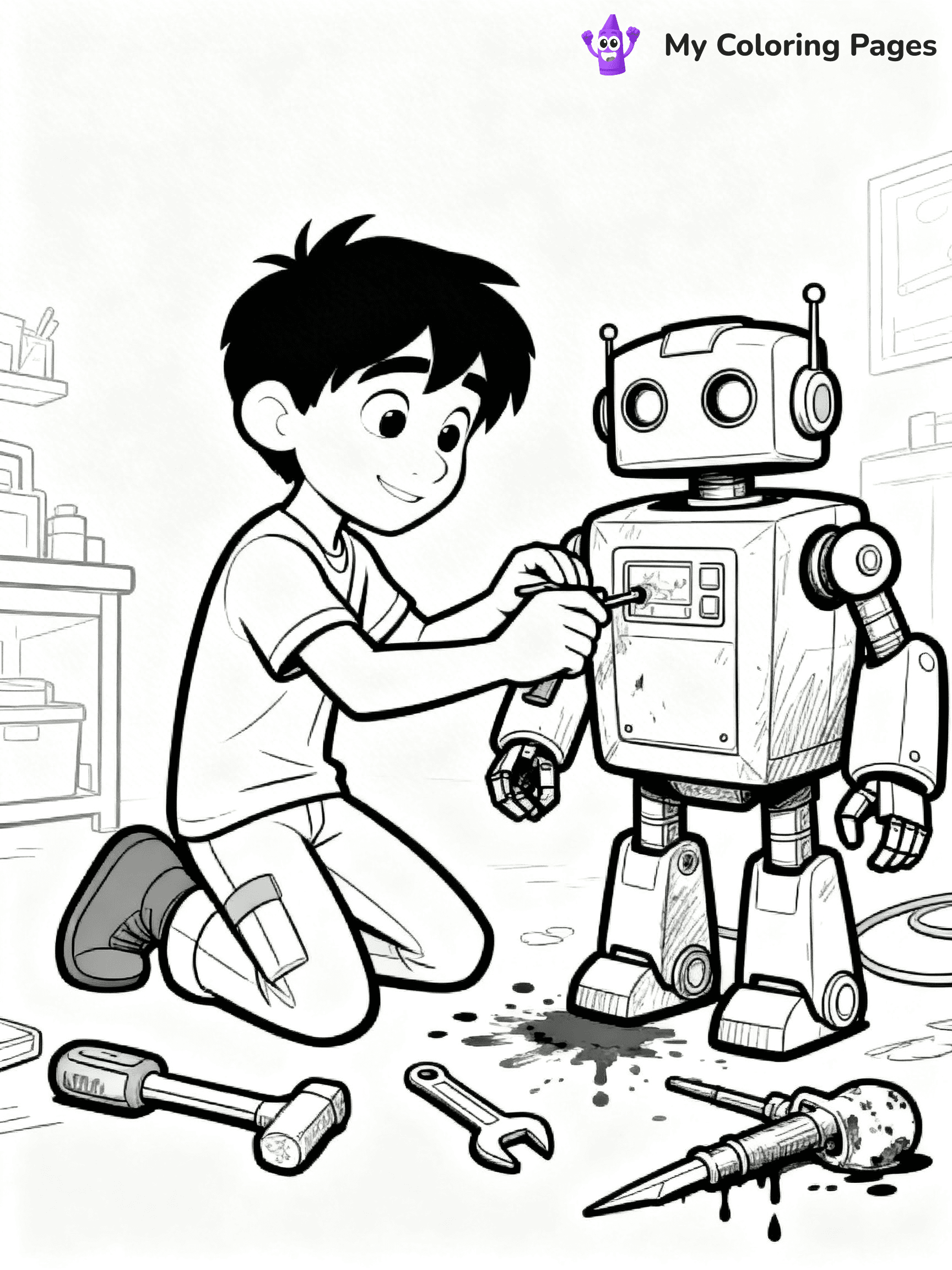 Big Hero 6 Coloring Pages - 5