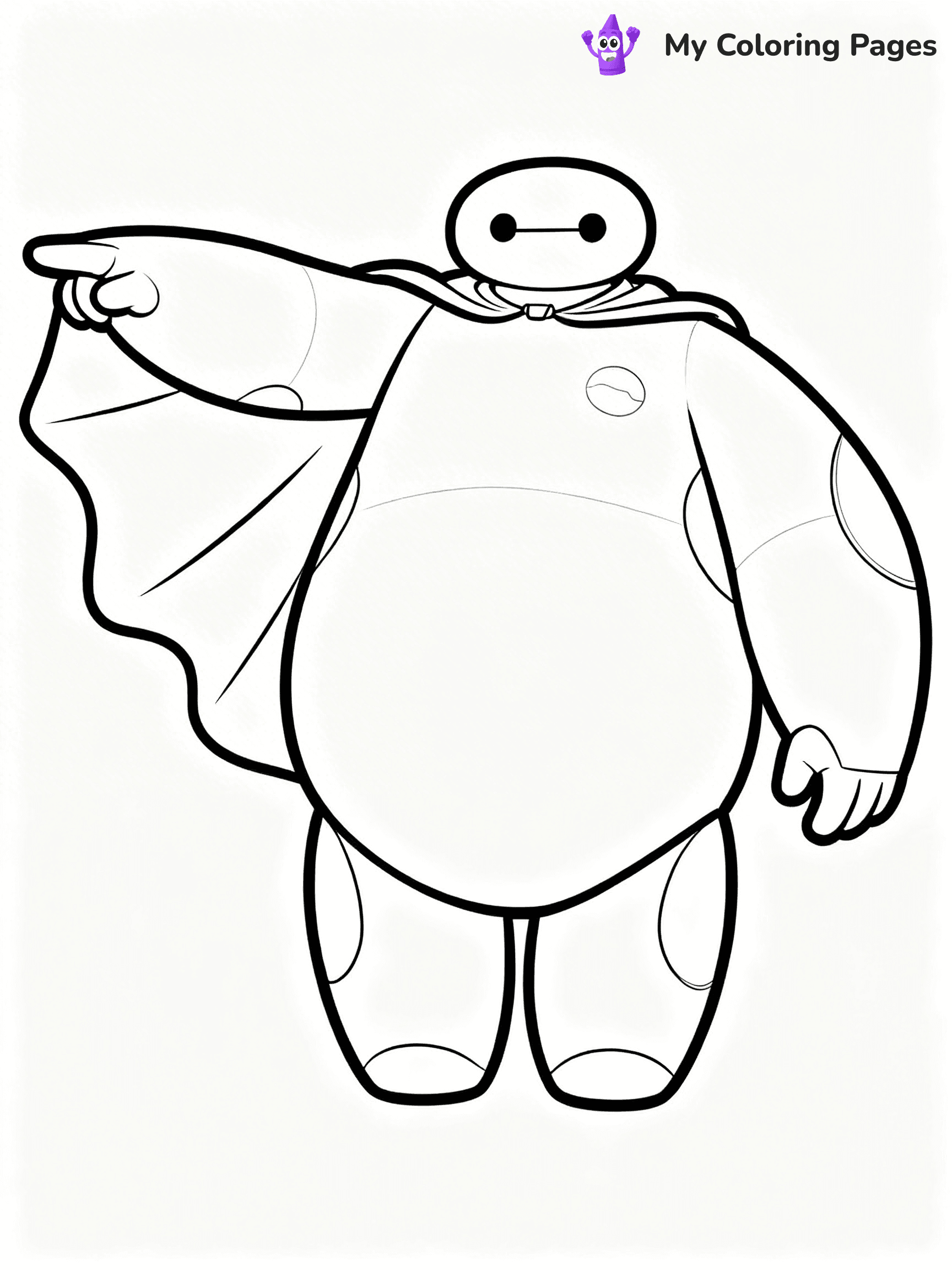 Big Hero 6 Coloring Pages - 4