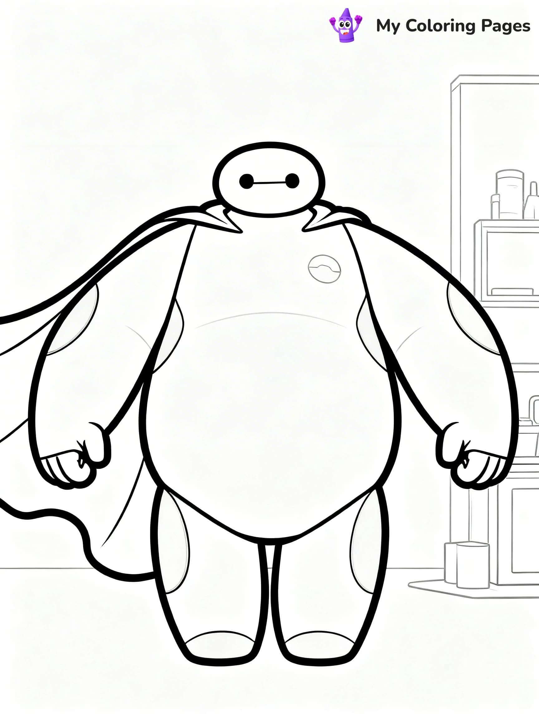 Big Hero 6 Coloring Pages - 2