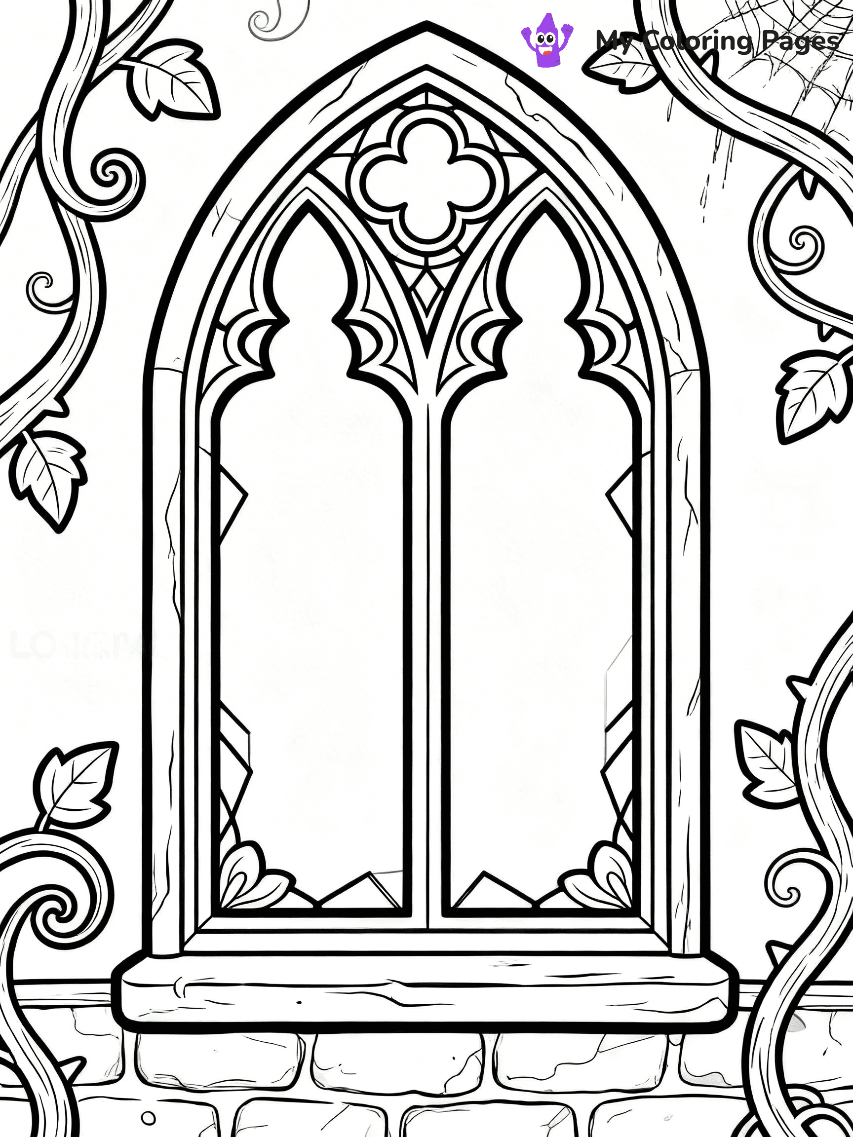 Gothic Coloring Pages - 16