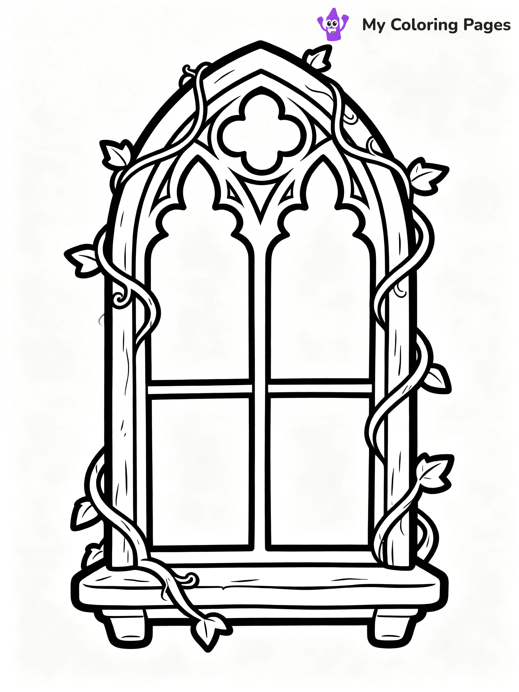 Gothic Coloring Pages - 15