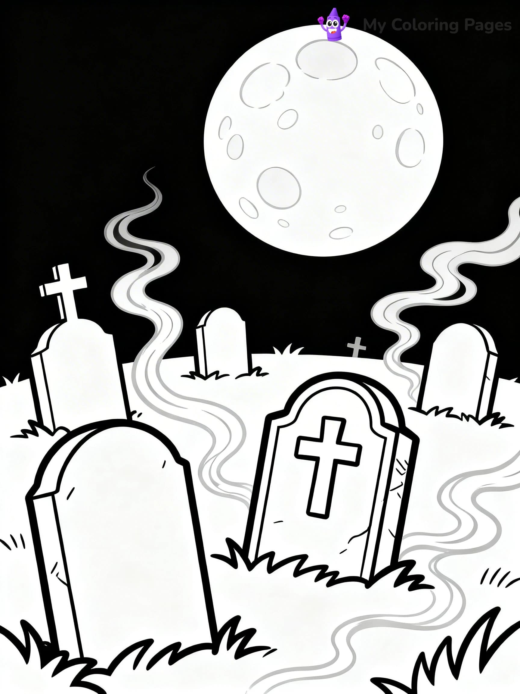 Gothic Coloring Pages - 12