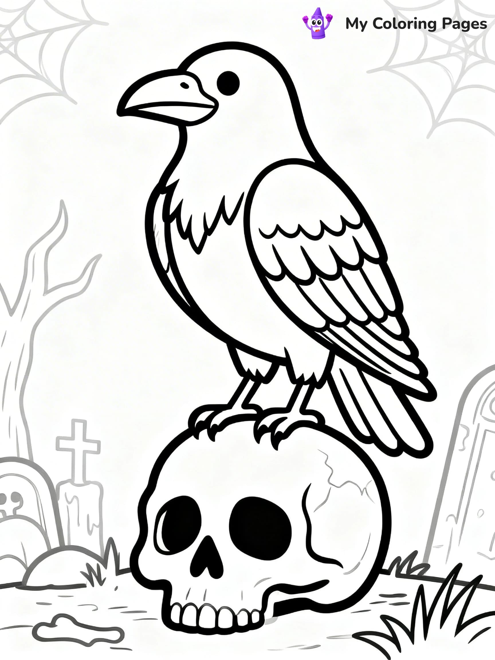 Gothic Coloring Pages - 5