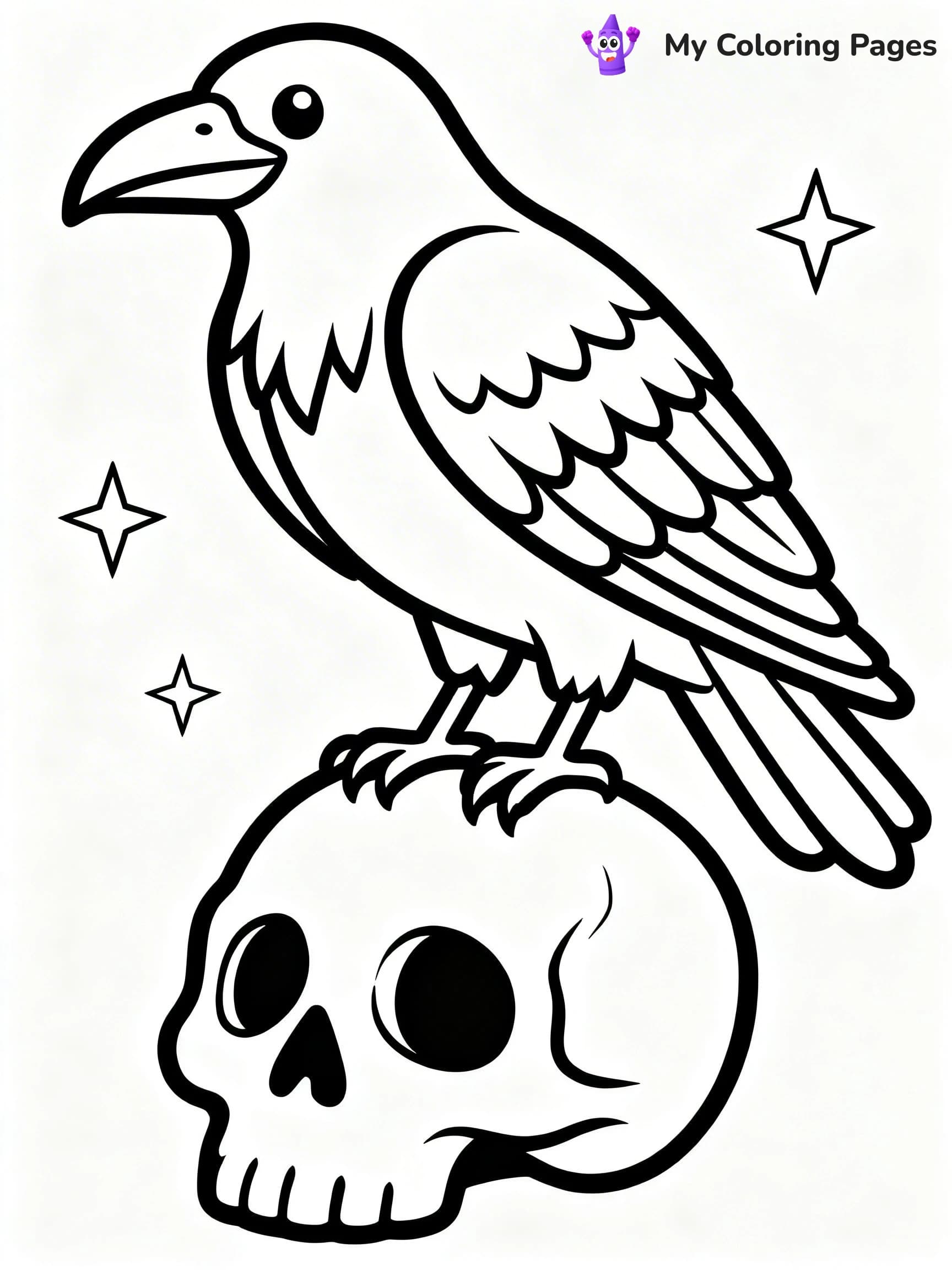 Gothic Coloring Pages - 4
