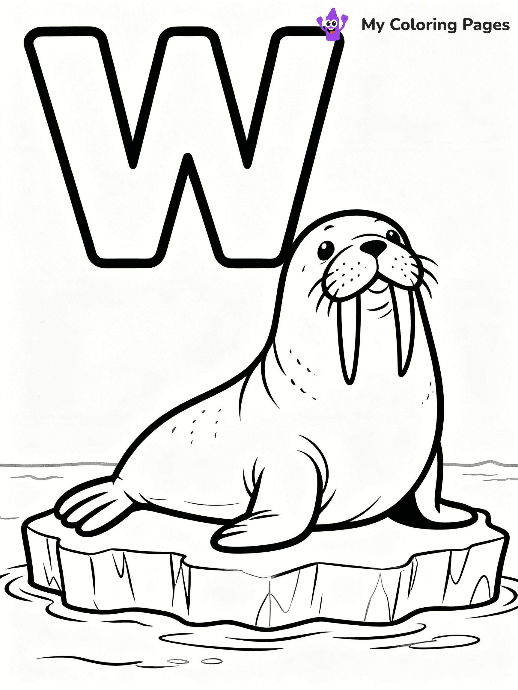 Letter W Coloring Pages - 24