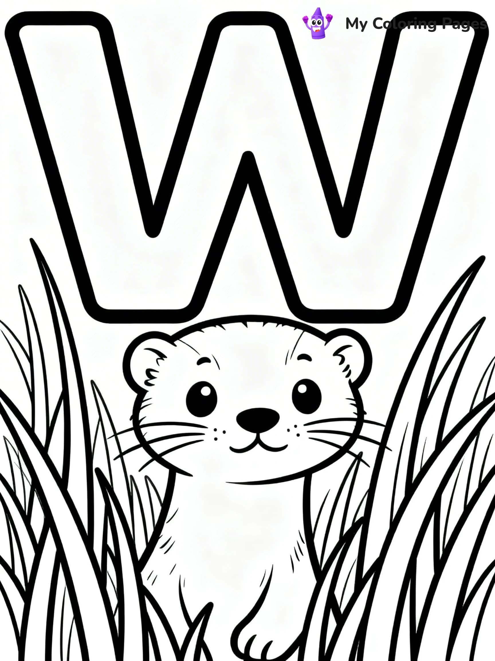 Letter W Coloring Pages - 14