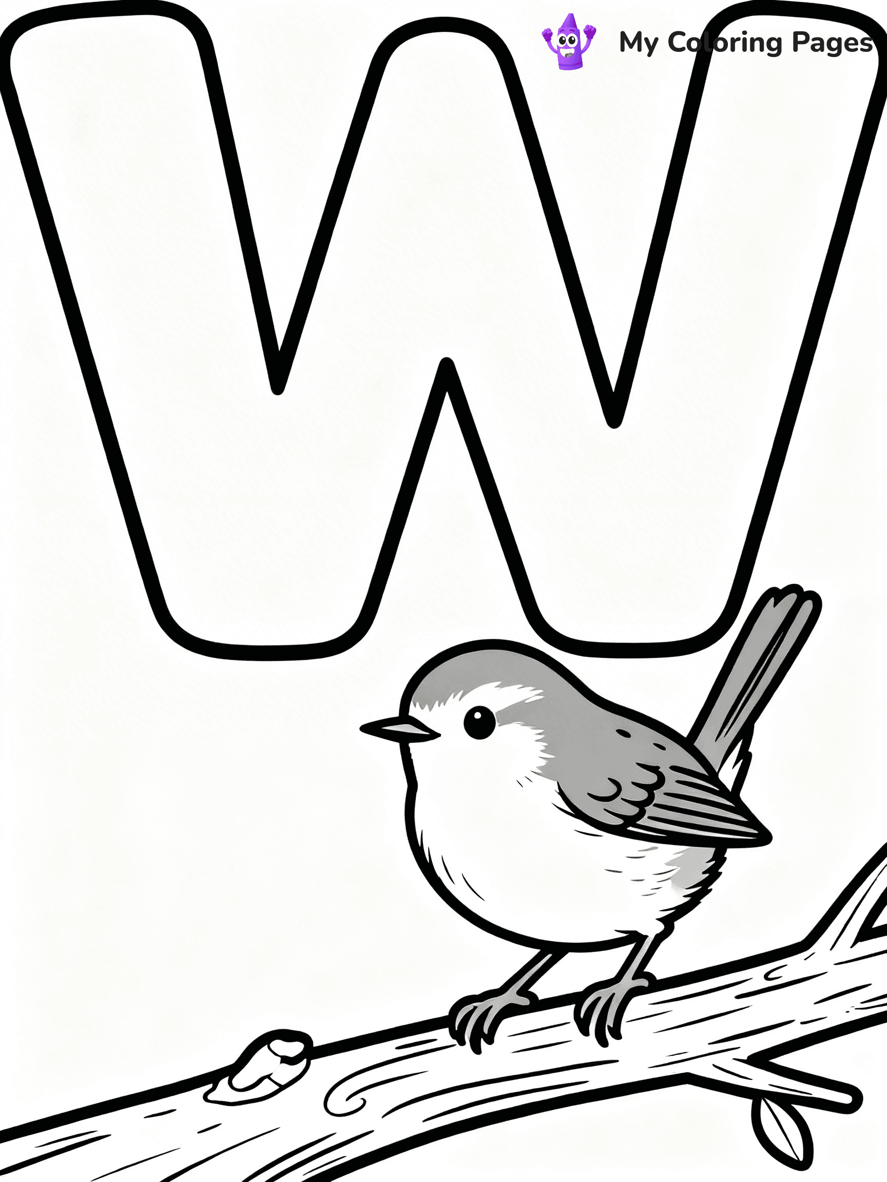 Letter W Coloring Pages - 8