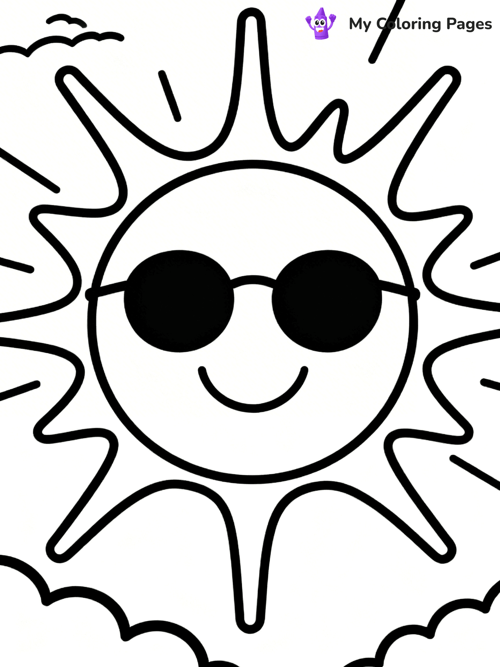 Happy Face Coloring Pages - 15