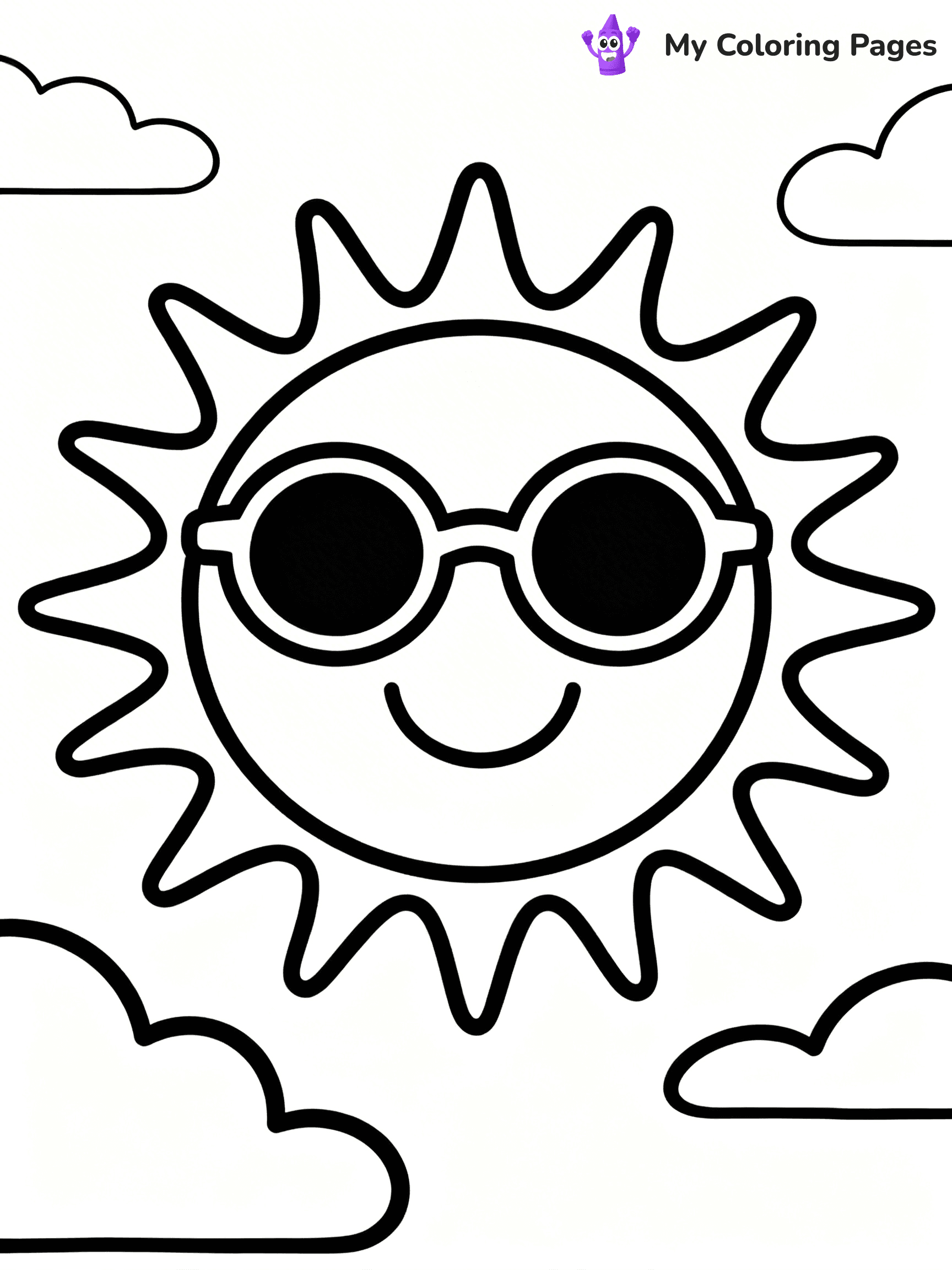 Happy Face Coloring Pages - 14