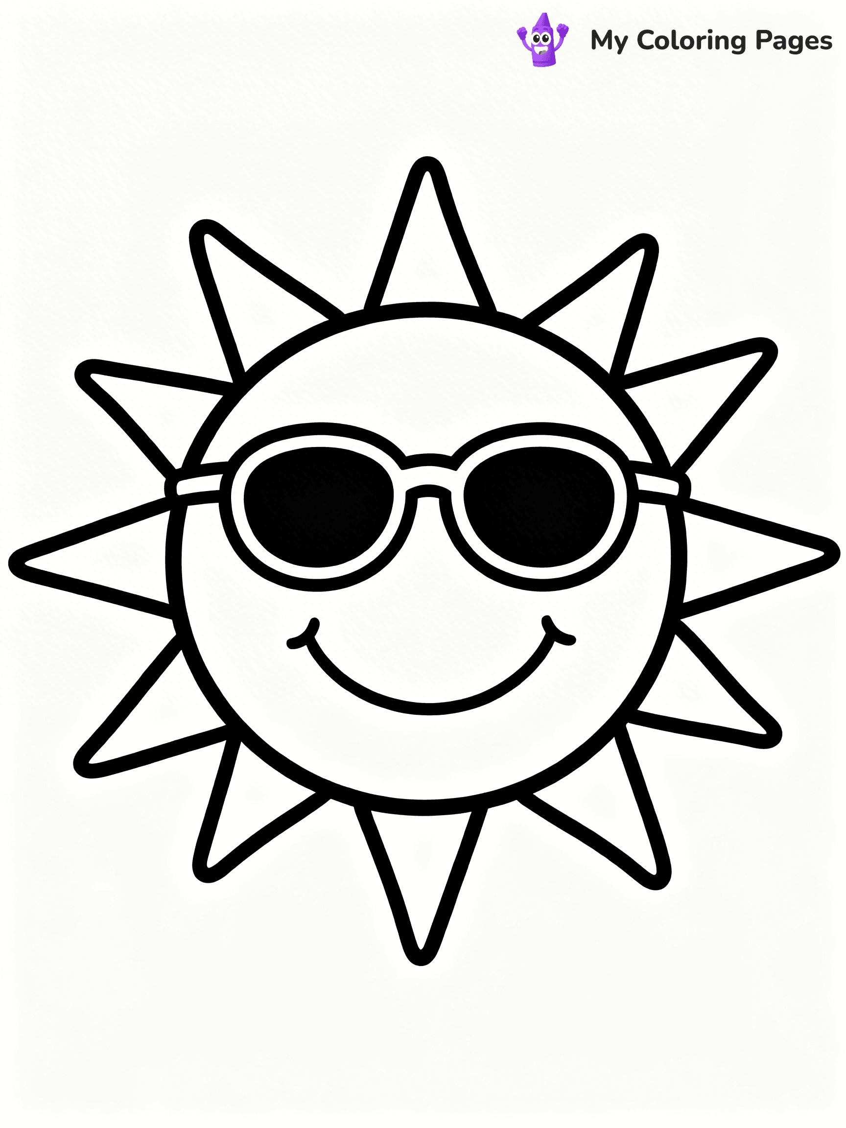 Happy Face Coloring Pages - 13