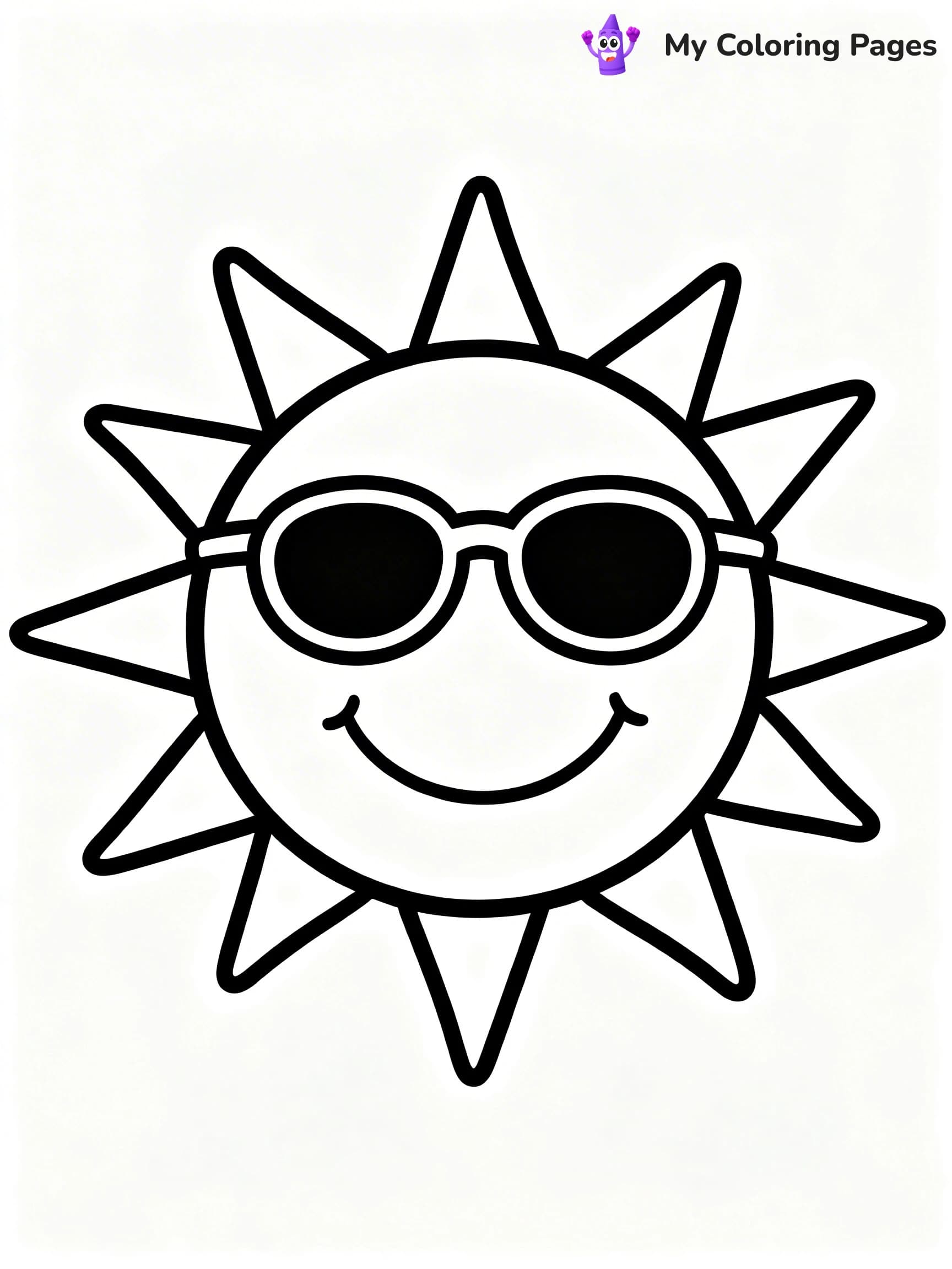 Happy Face Coloring Pages - 13
