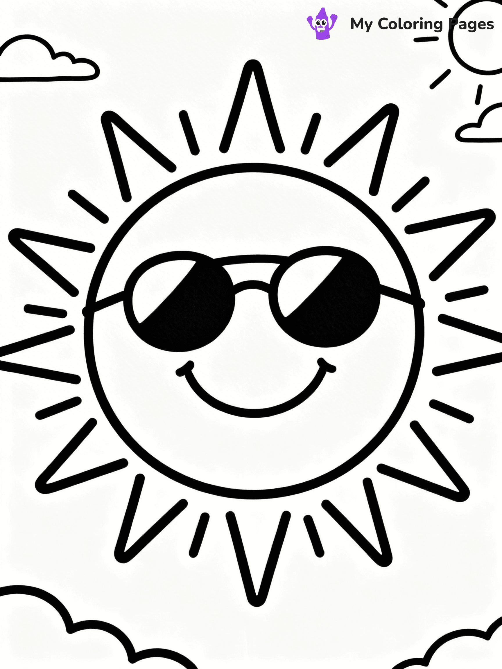 Happy Face Coloring Pages - 11