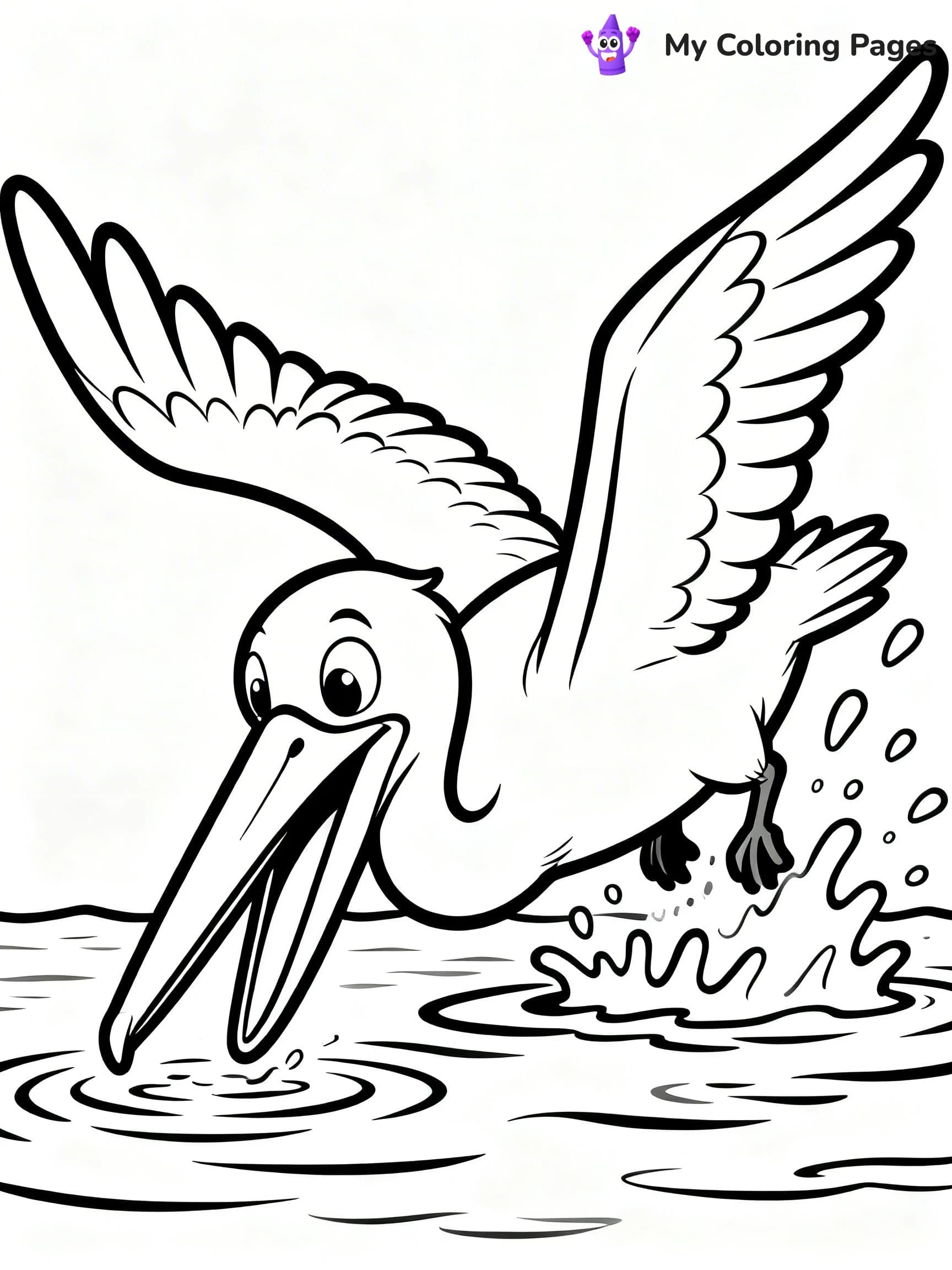 Pelican Coloring Pages - 22
