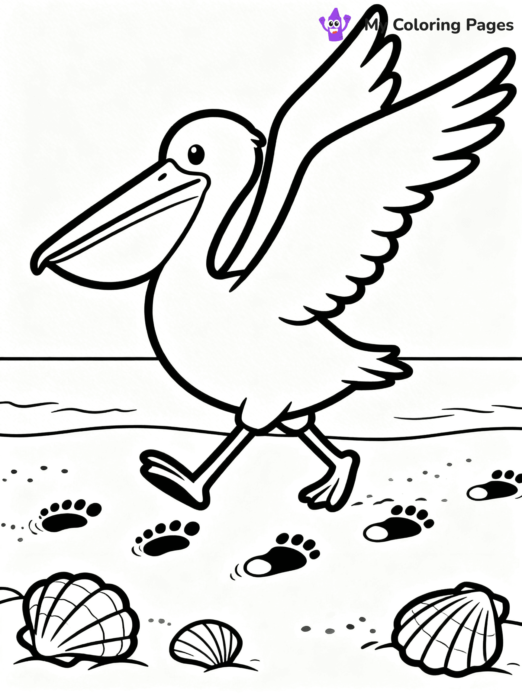 Pelican Coloring Pages - 18