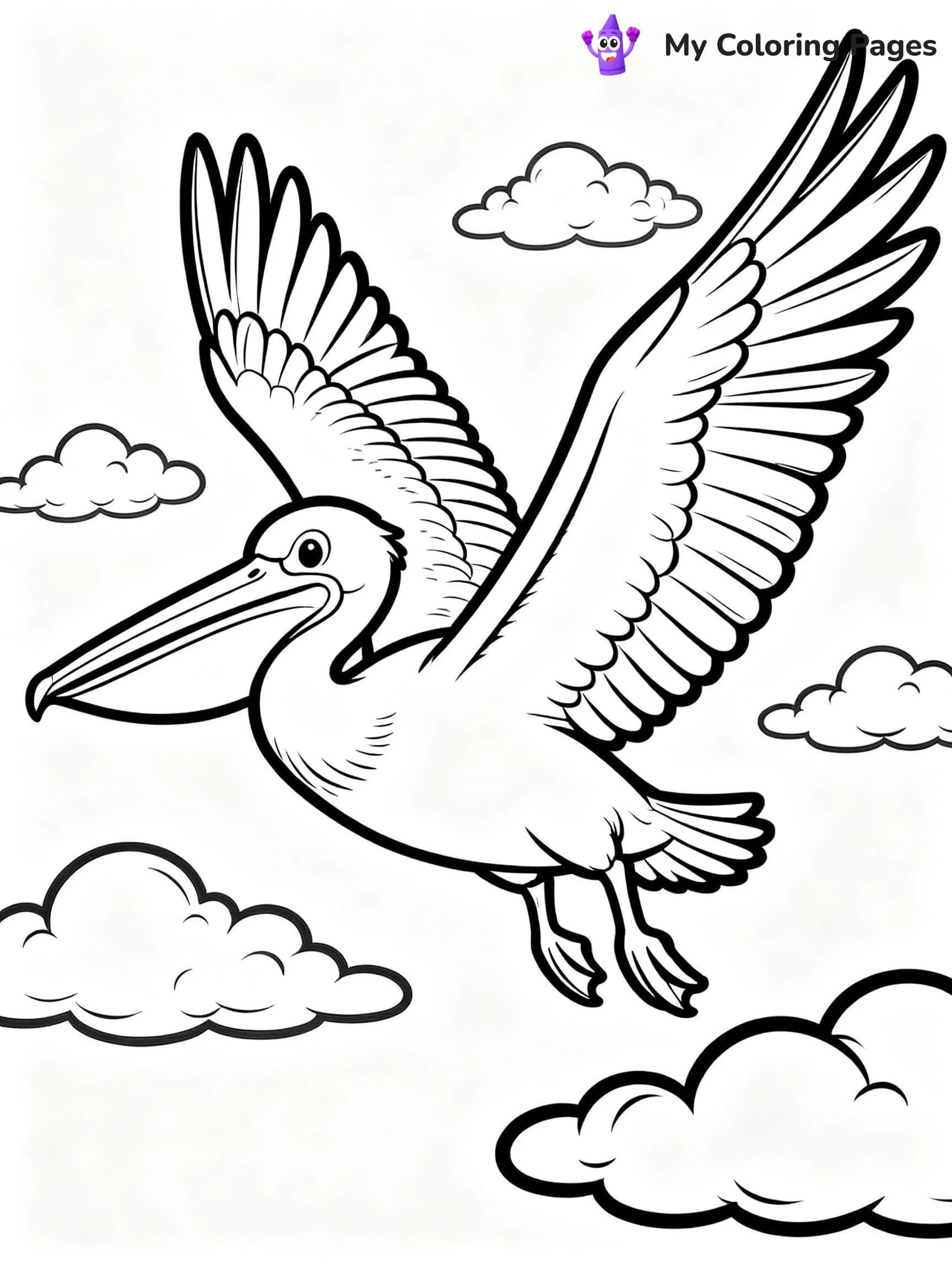 Pelican Coloring Pages - 20