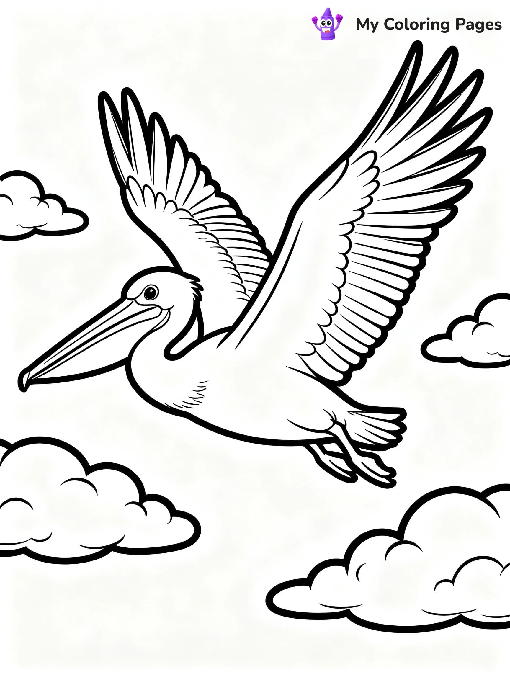 Pelican Coloring Pages - 19
