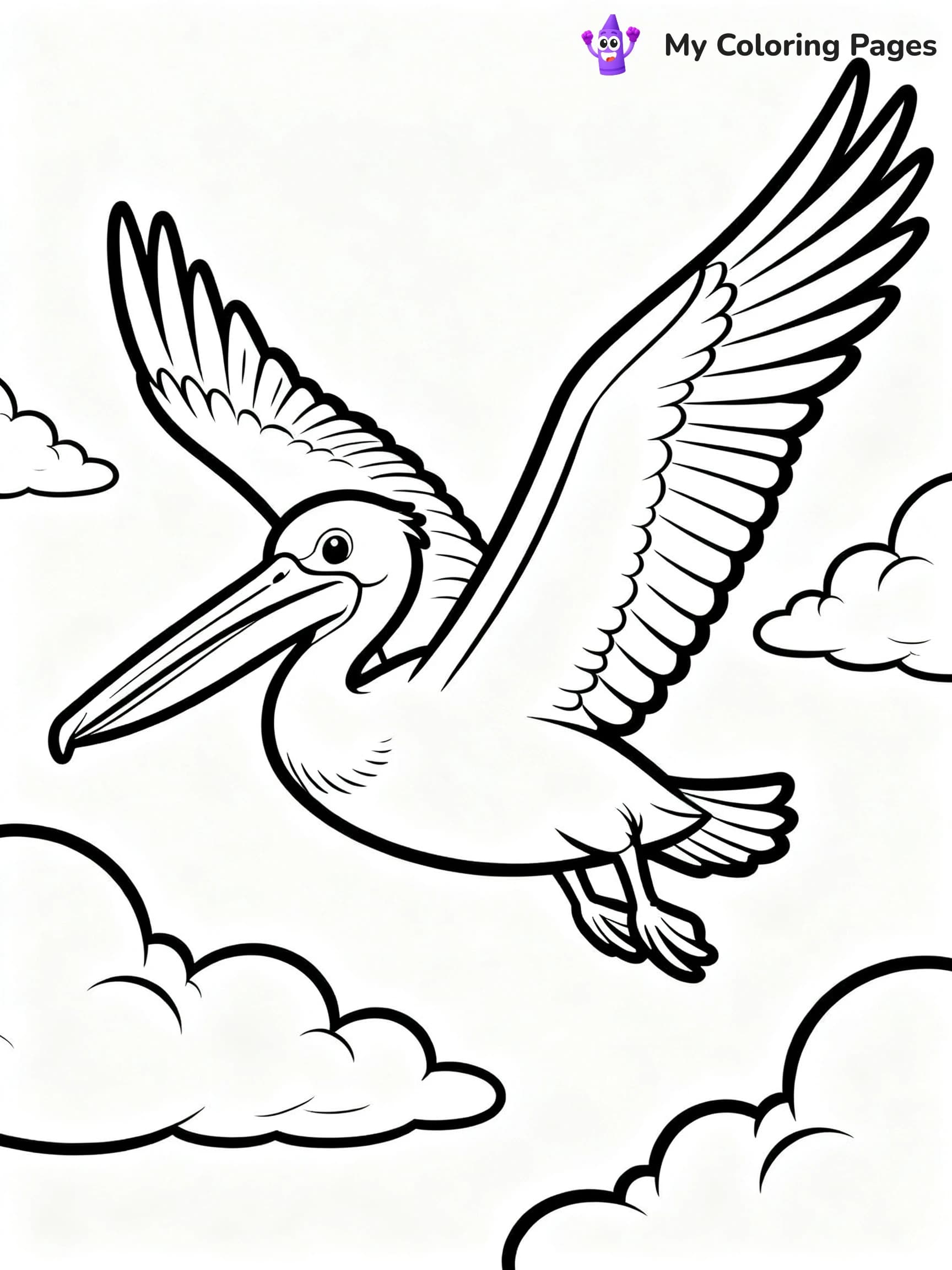 Pelican Coloring Pages - 17