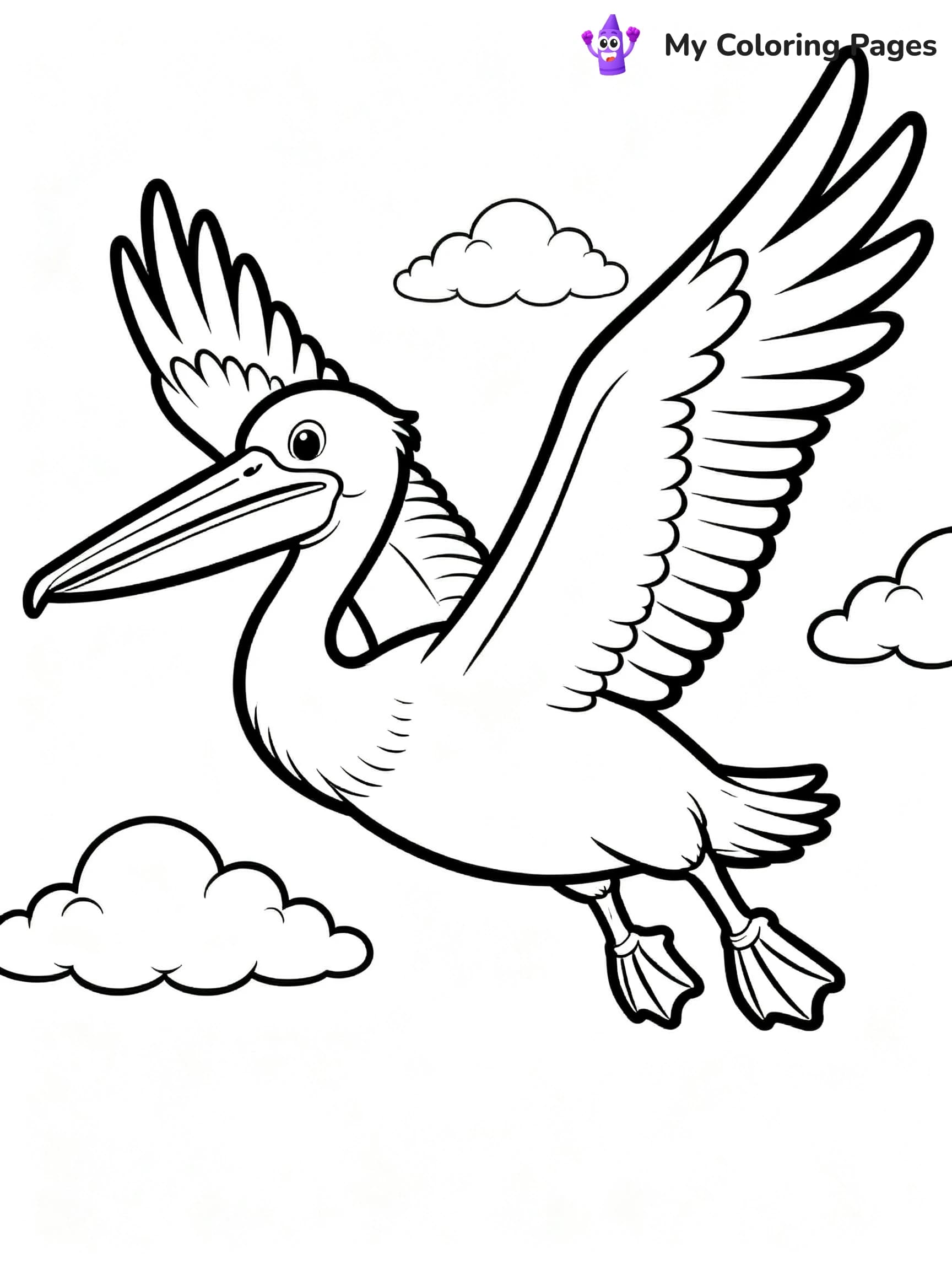 Pelican Coloring Pages - 15